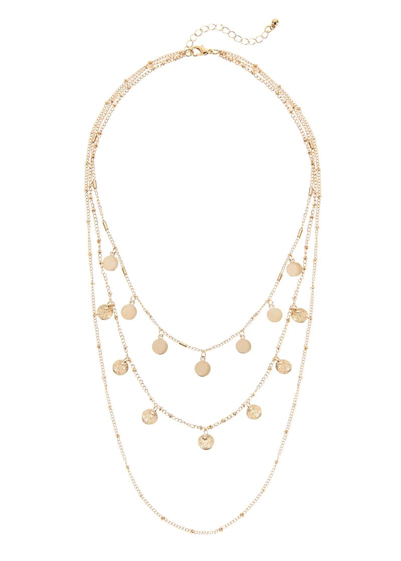 LASCANA Kette mit Anhänger, mehrreihiges Kettenset mit Anhänger, Halskette, Halsschmuck von Lascana