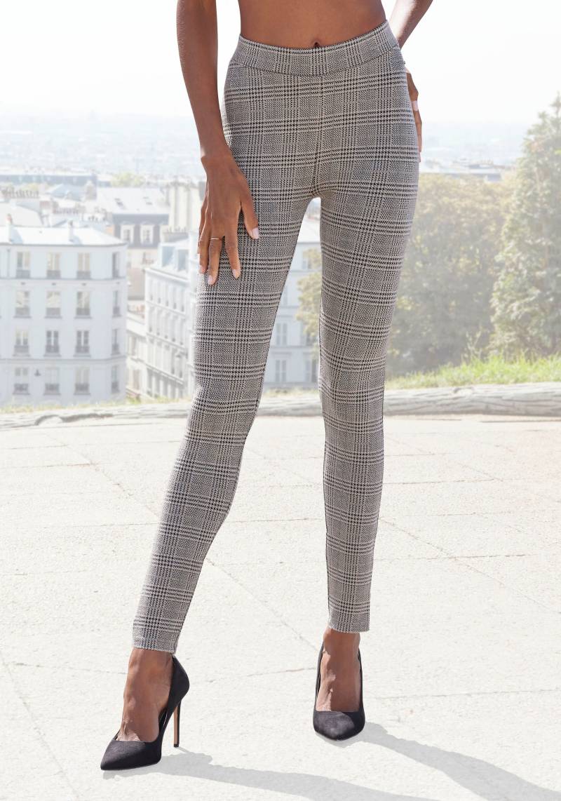 LASCANA Leggings, mit klassischem Karomuster von Lascana