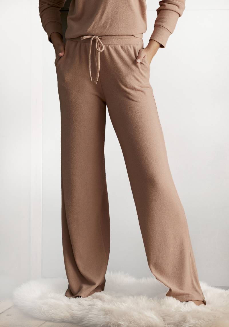 LASCANA Loungehose, mit weitem Bein, Loungewear von Lascana