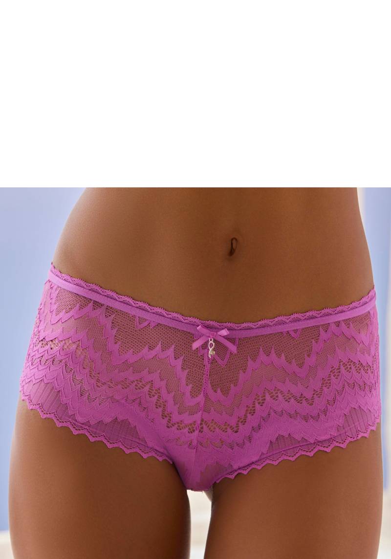 LASCANA Panty, aus modischer Zick-Zack-Spitze von Lascana