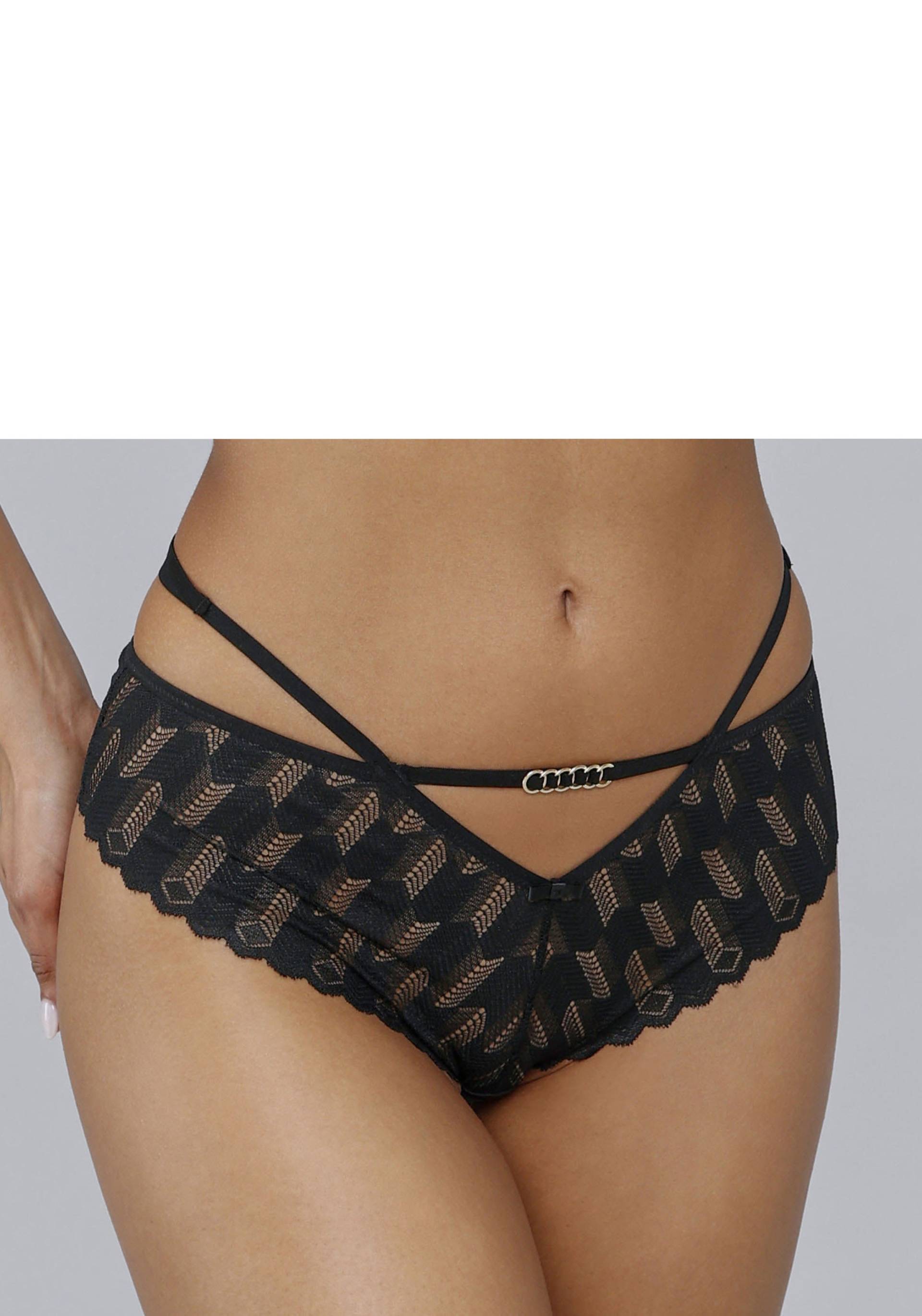 LASCANA Panty, mit hübscher Bänder-Optik LASCANA Panty, mit hübscher Bänder-Optik von Lascana