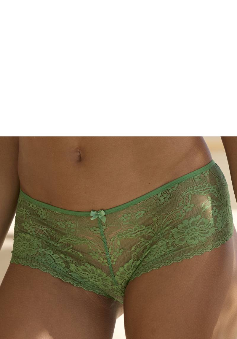 LASCANA Panty »Daisy«, aus floraler, dezent transparenter Spitze von Lascana