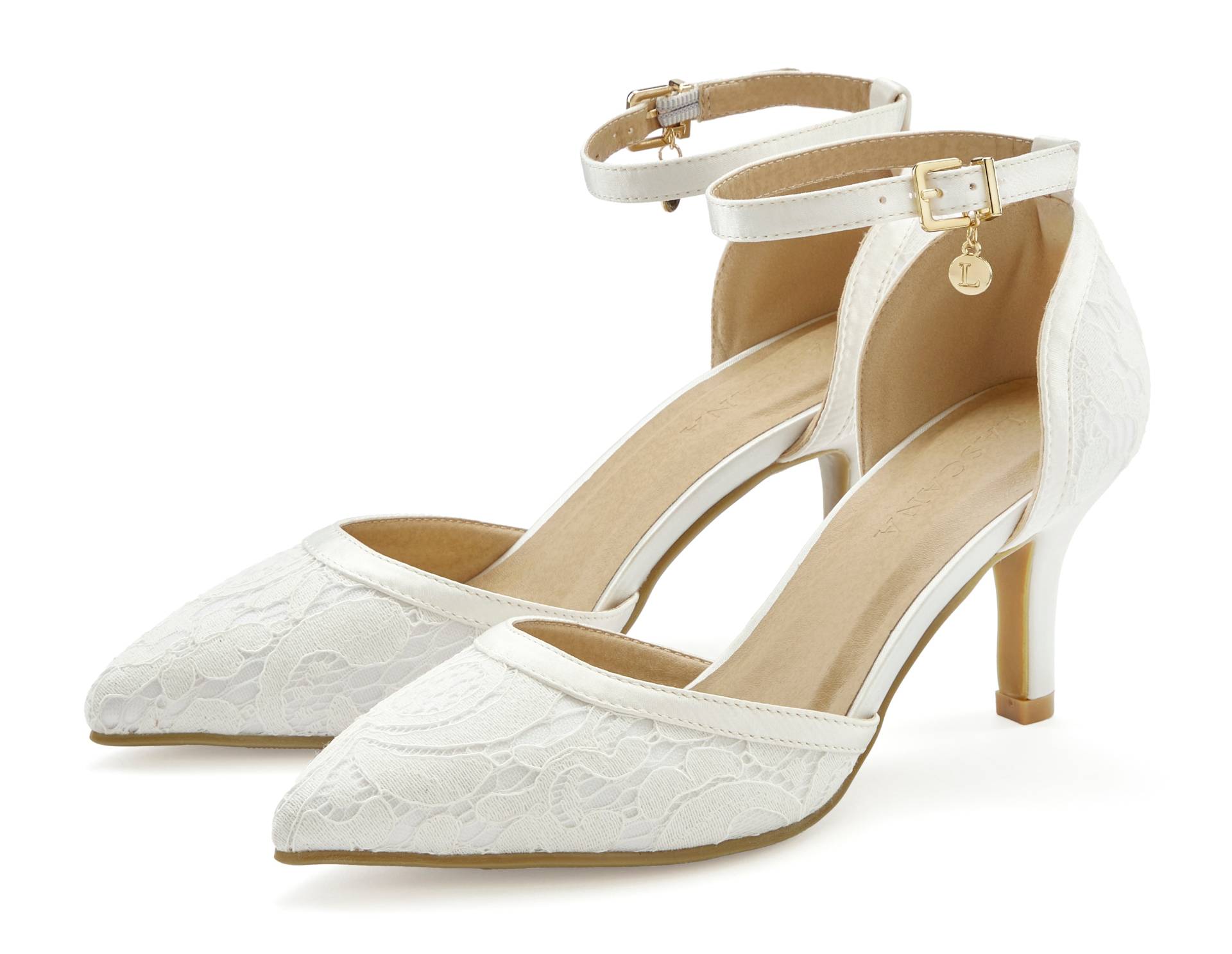 LASCANA Pumps, Riemchenpumps mit bequemer Absatzhöhe VEGAN LASCANA Pumps, Riemchenpumps mit bequemer Absatzhöhe VEGAN von Lascana