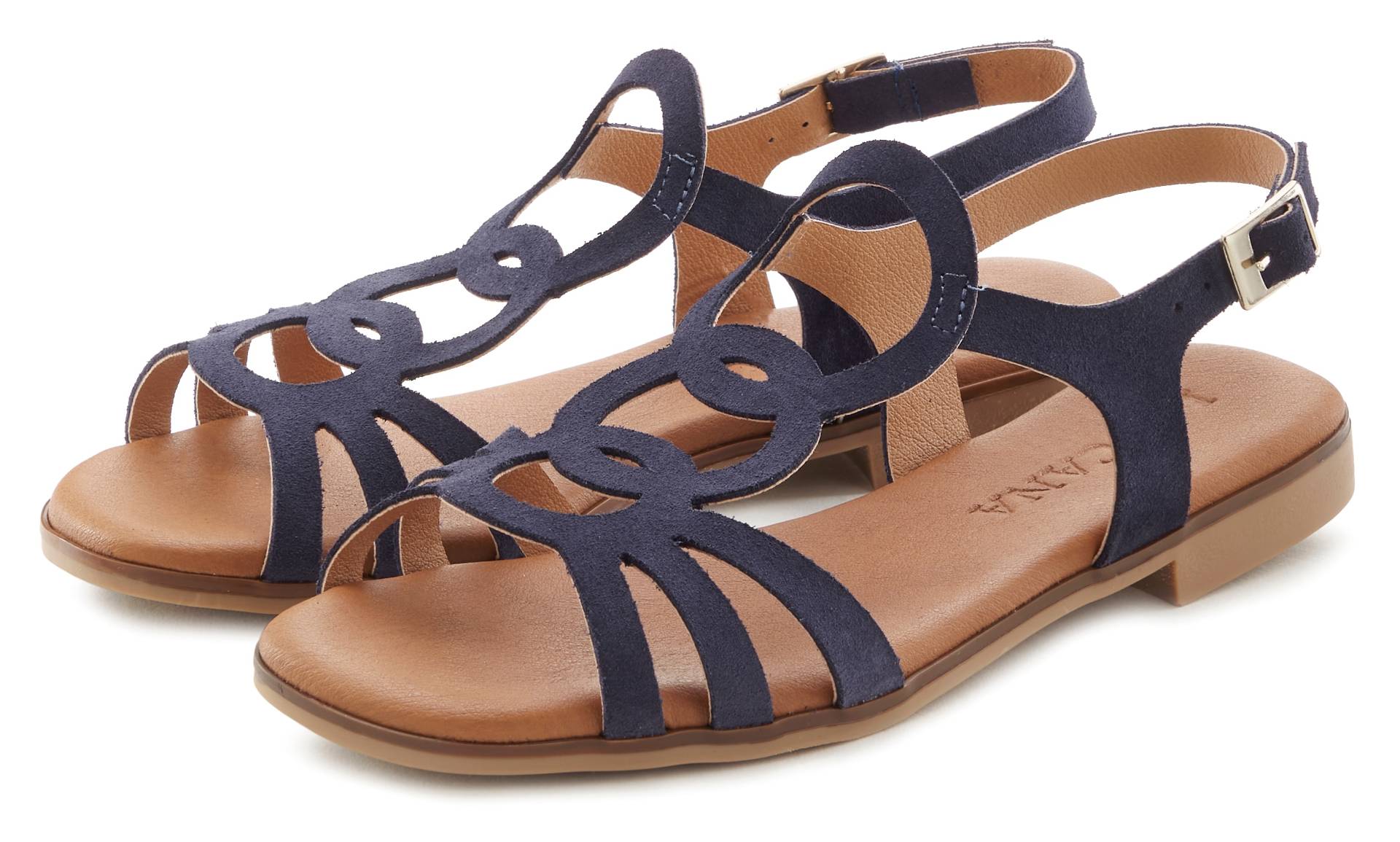 LASCANA Sandale, aus hochwertigem Leder, Sandalette, Sommerschuh LASCANA Sandale, aus hochwertigem Leder, Sandalette, Sommerschuh von Lascana