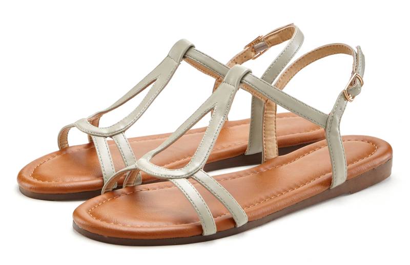 Vivance Sandale, Sandalette, Sommerschuh mit raffinierten Riemchen VEGAN Vivance Sandale, Sandalette, Sommerschuh mit raffinierten Riemchen VEGAN von Vivance