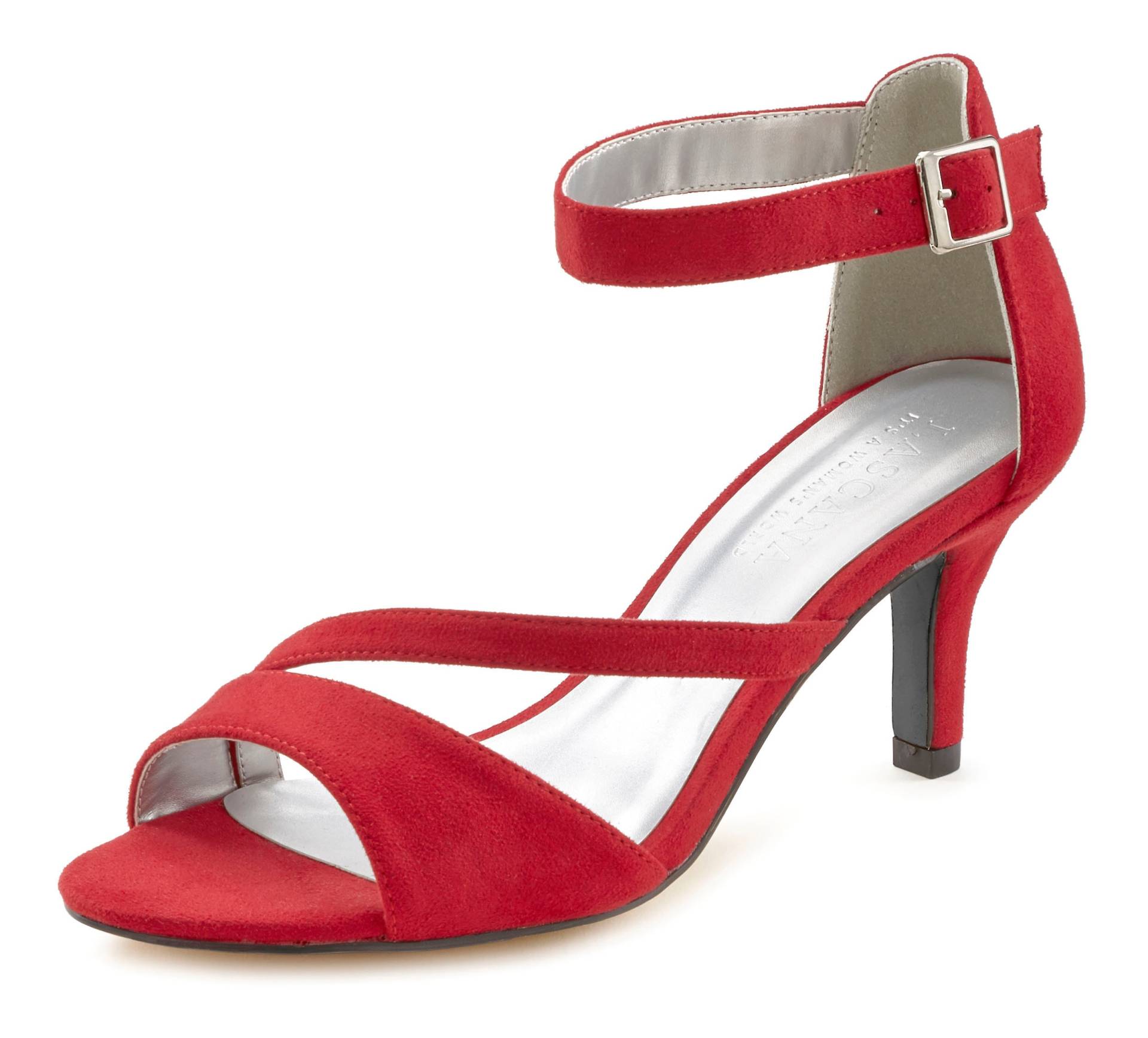LASCANA Sandalette, mit raffiniertem Riemchen LASCANA Sandalette, mit raffiniertem Riemchen von Lascana