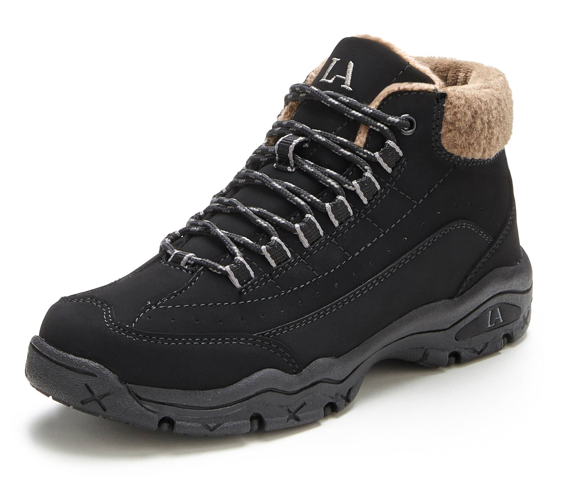 LASCANA Winterstiefelette, mit robuster Sohle, kuscheliges Warmfutter,Outdoor Boots,Ankle Sneaker von Lascana