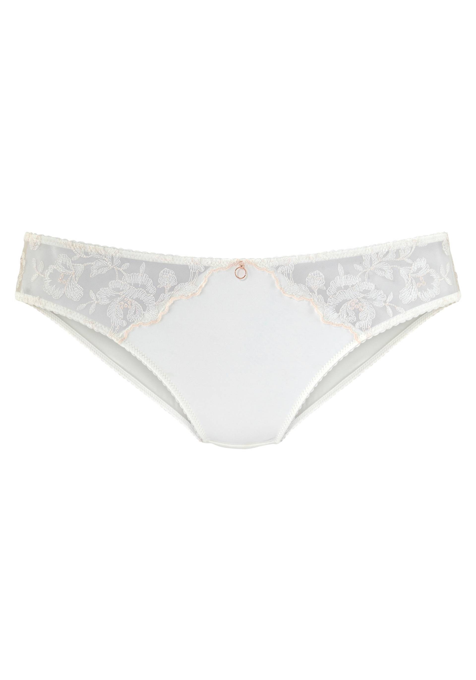 LASCANA Slip »Mia«, mit transparenten Spitzeneinsätzen LASCANA Slip »Mia«, mit transparenten Spitzeneinsätzen von Lascana
