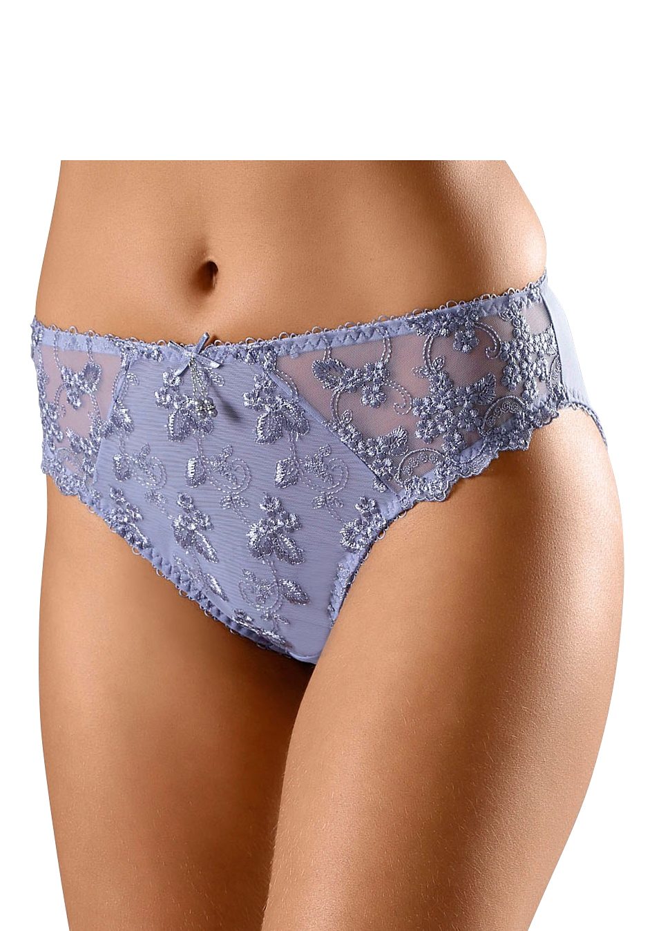 LASCANA Slip, Dessous mit schöner Blümchen-Stickereispitze von Lascana