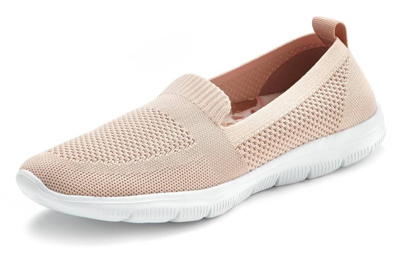 LASCANA Slipper, Slip-On-Sneaker, Halbschuh, ultraleichter Sneaker, VEGAN von Lascana