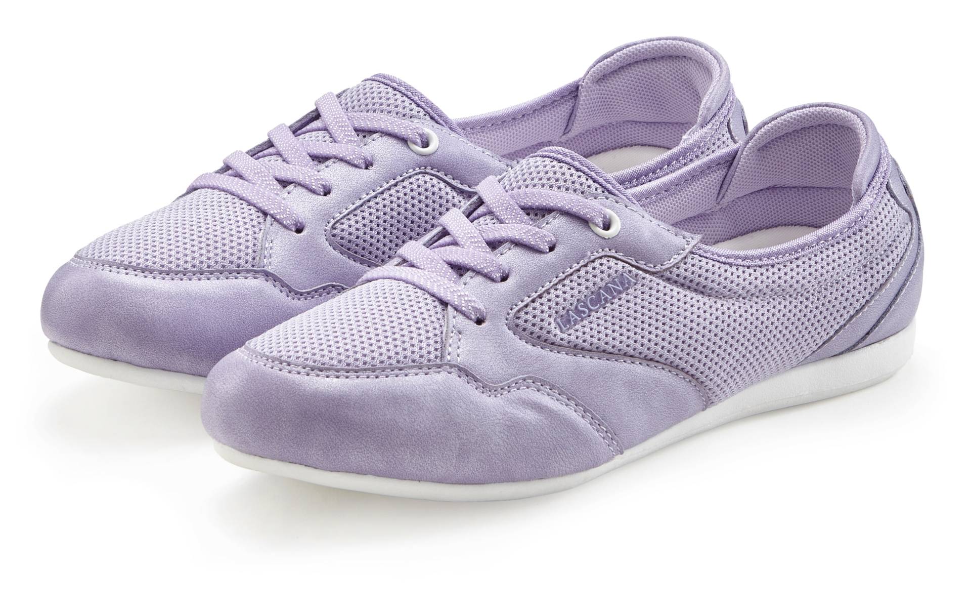 LASCANA Sneaker, Freizeitschuh, Halbschuh in modischer Mesh-Optik VEGAN LASCANA Sneaker, Freizeitschuh, Halbschuh in modischer Mesh-Optik VEGAN von Lascana