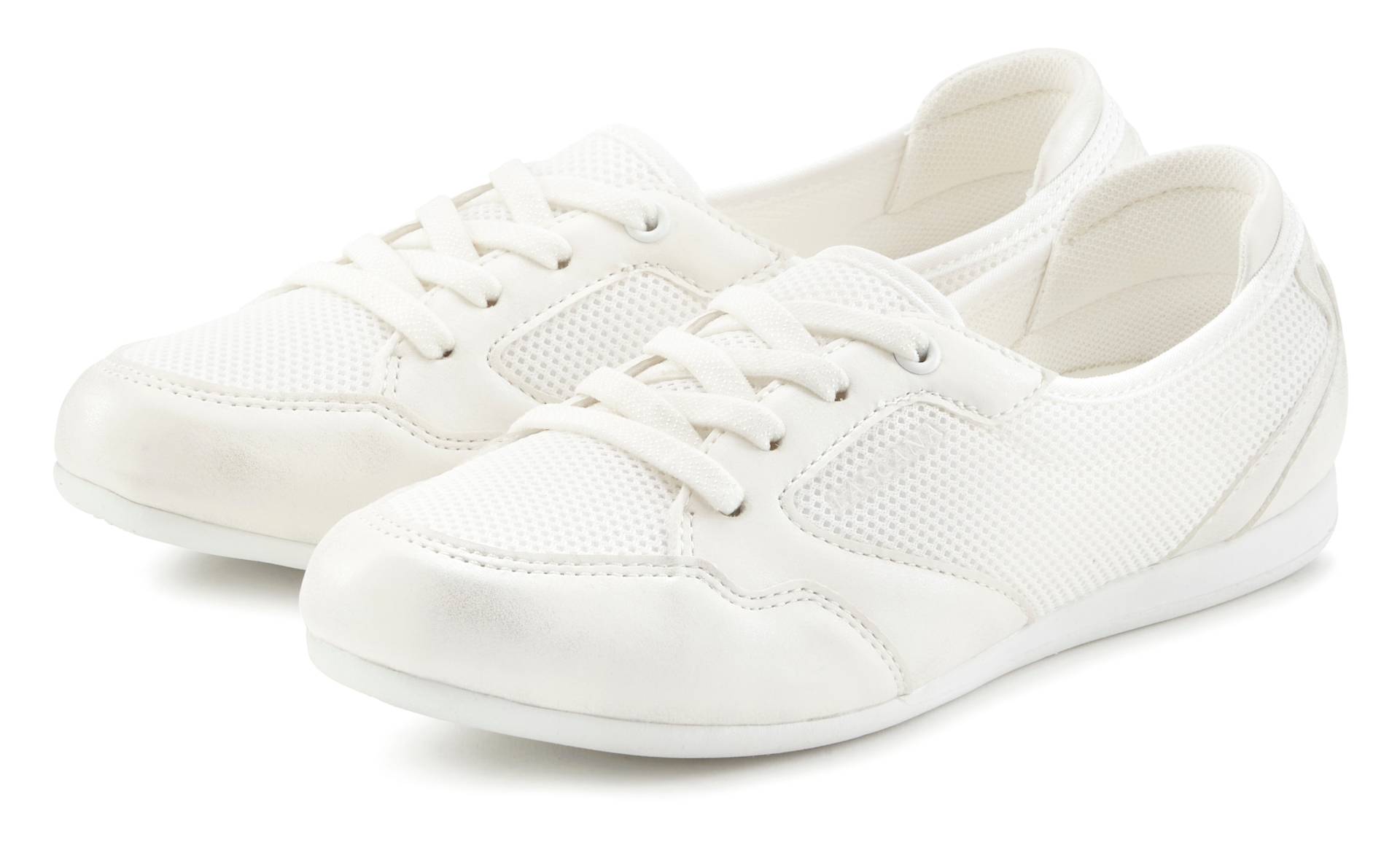 LASCANA Sneaker, Freizeitschuh, Halbschuh in modischer Mesh-Optik VEGAN LASCANA Sneaker, Freizeitschuh, Halbschuh in modischer Mesh-Optik VEGAN von Lascana