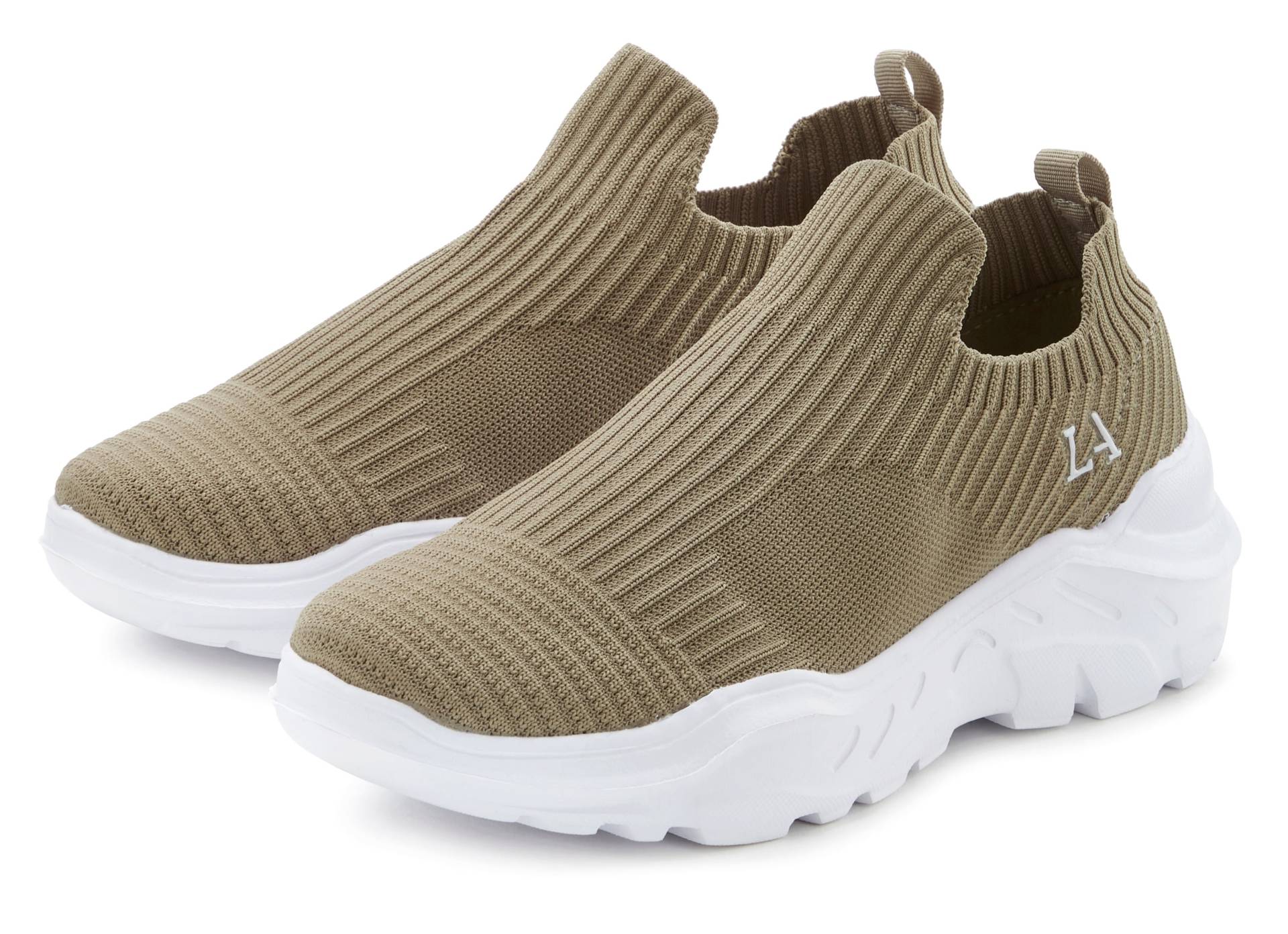 LASCANA Sneaker, Slip-On-Sneaker, Halbschuh, Slipper, Freizeitschuh VEGAN LASCANA Sneaker, Slip-On-Sneaker, Halbschuh, Slipper, Freizeitschuh VEGAN von Lascana