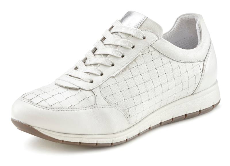 LASCANA Sneaker, aus Leder mit trendigen Flechtdetails von Lascana