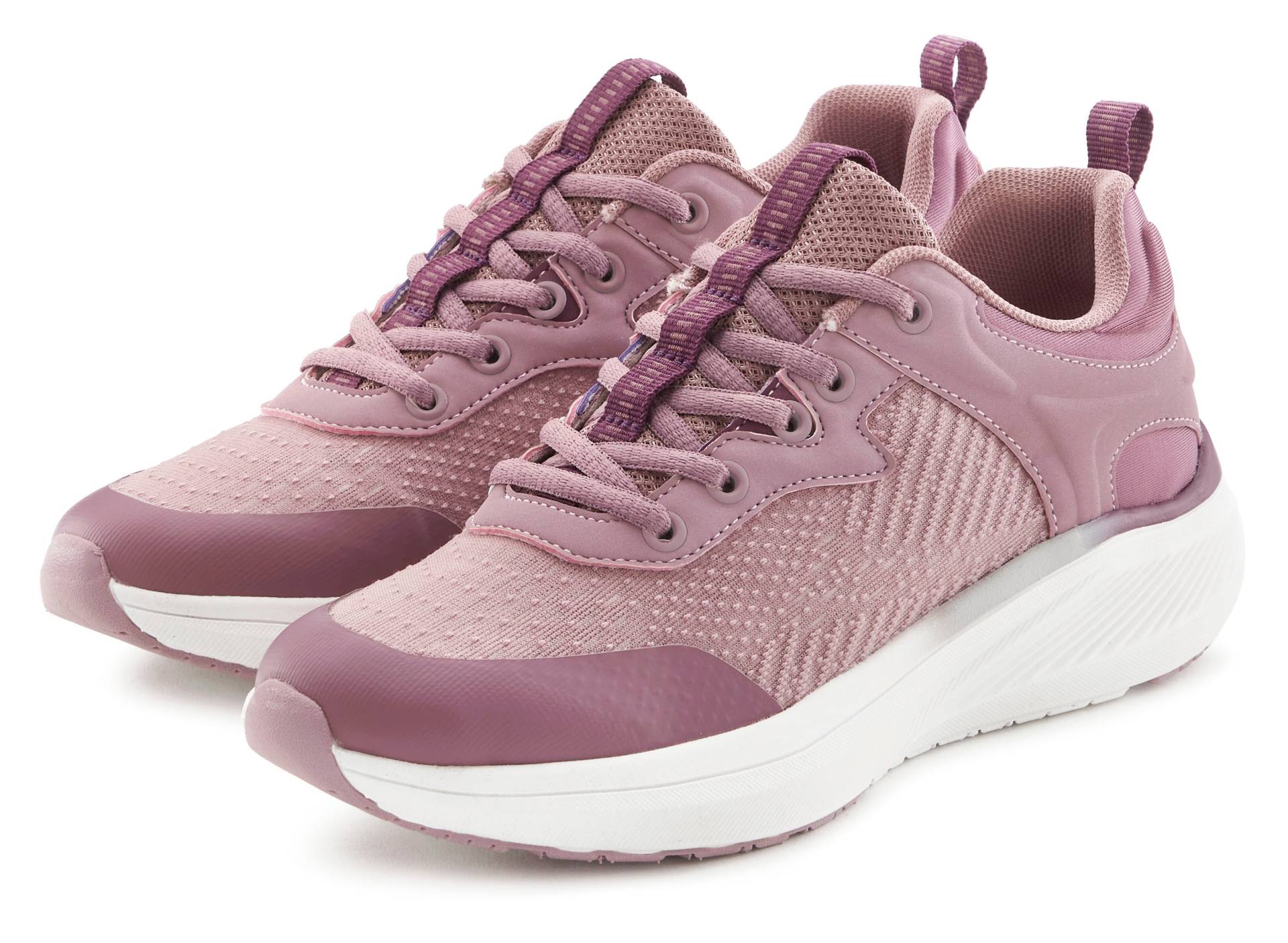 LASCANA Sneaker, Freizeitschuh, Schnürhalbschuh mit herausnehmbarer Innensohle VEGAN LASCANA Sneaker, Freizeitschuh, Schnürhalbschuh mit herausnehmbarer Innensohle VEGAN von Lascana