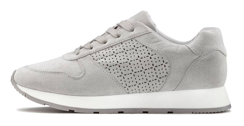 LASCANA Sneaker, mit filigranen Cut-Outs, Schnürhalbschuh, Freizeitschuh VEGAN von Lascana