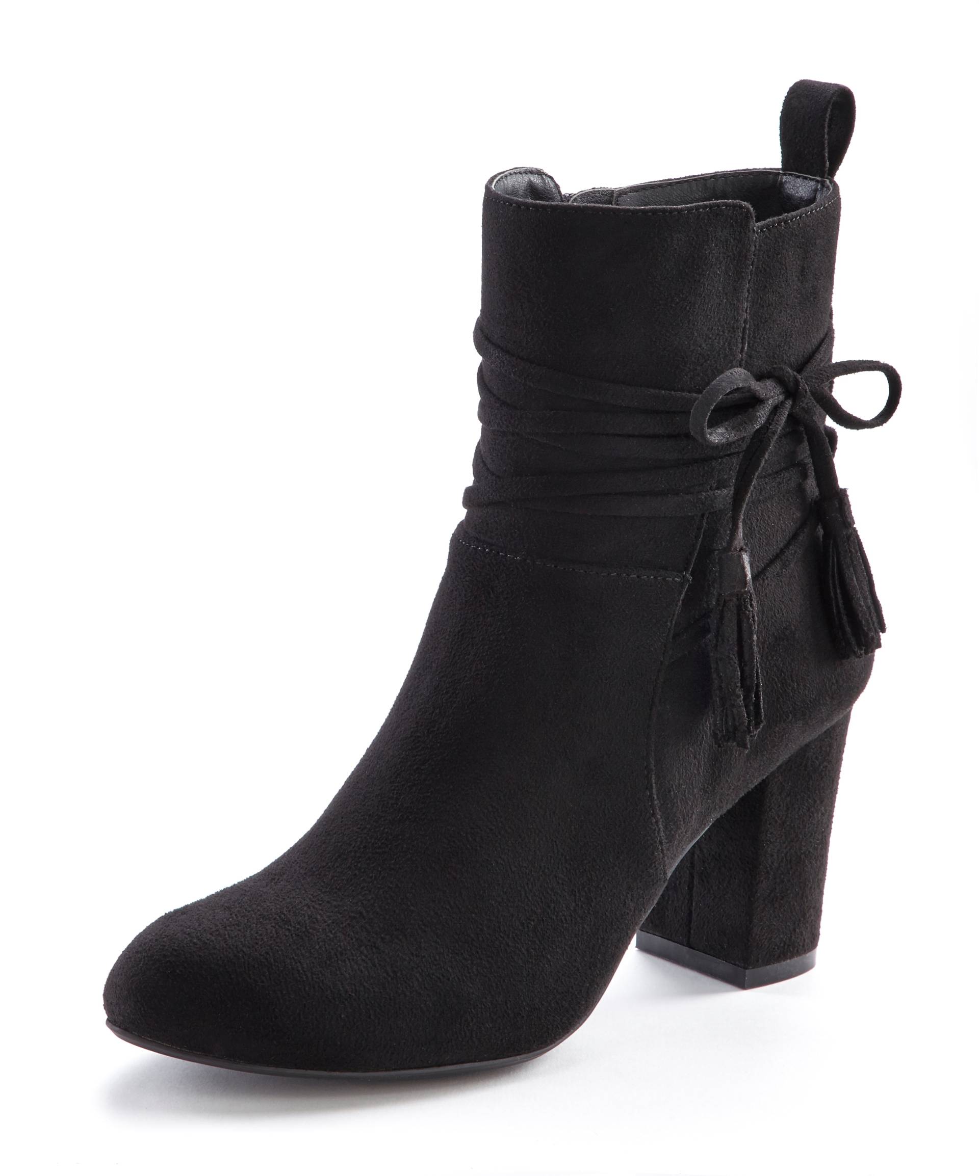 LASCANA Stiefelette, mit Blockabsatz, High-Heel-Stiefelette, Ankle Boots, Stiefel von Lascana