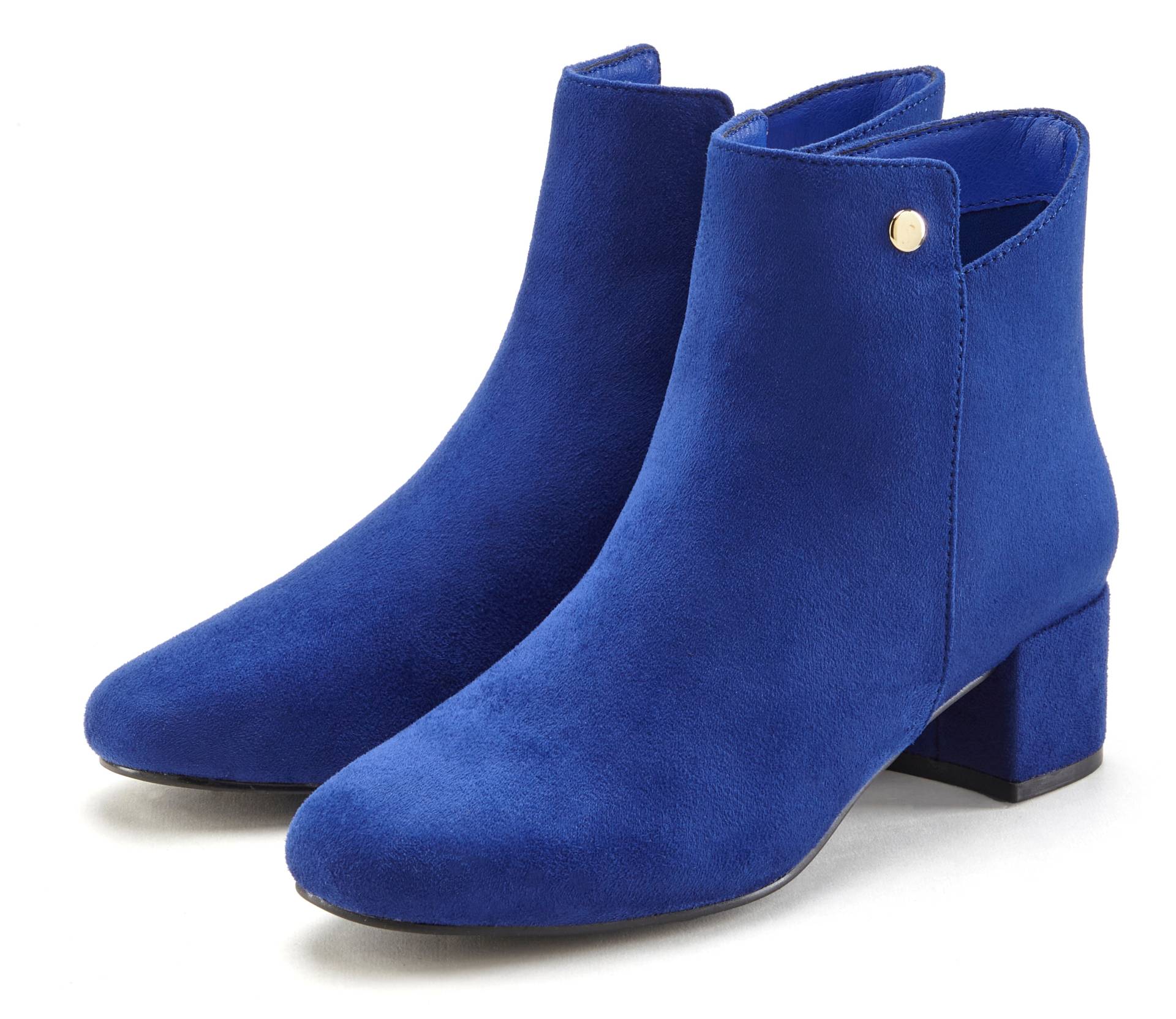 LASCANA Stiefelette, mit bequemen Blockabsatz, Ankle Boots, Stiefel VEGAN LASCANA Stiefelette, mit bequemen Blockabsatz, Ankle Boots, Stiefel VEGAN von Lascana