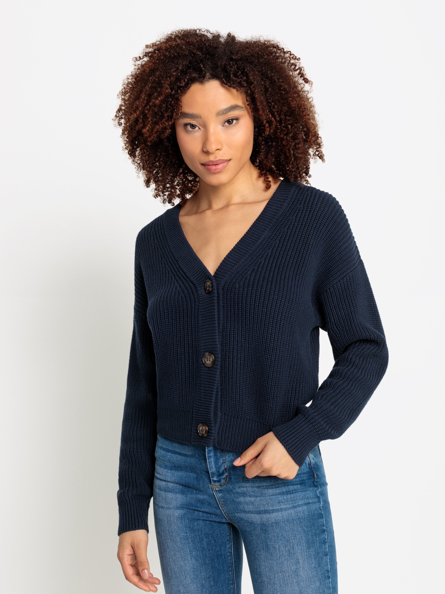 LASCANA Strickjacke, mit V-Neck von Lascana