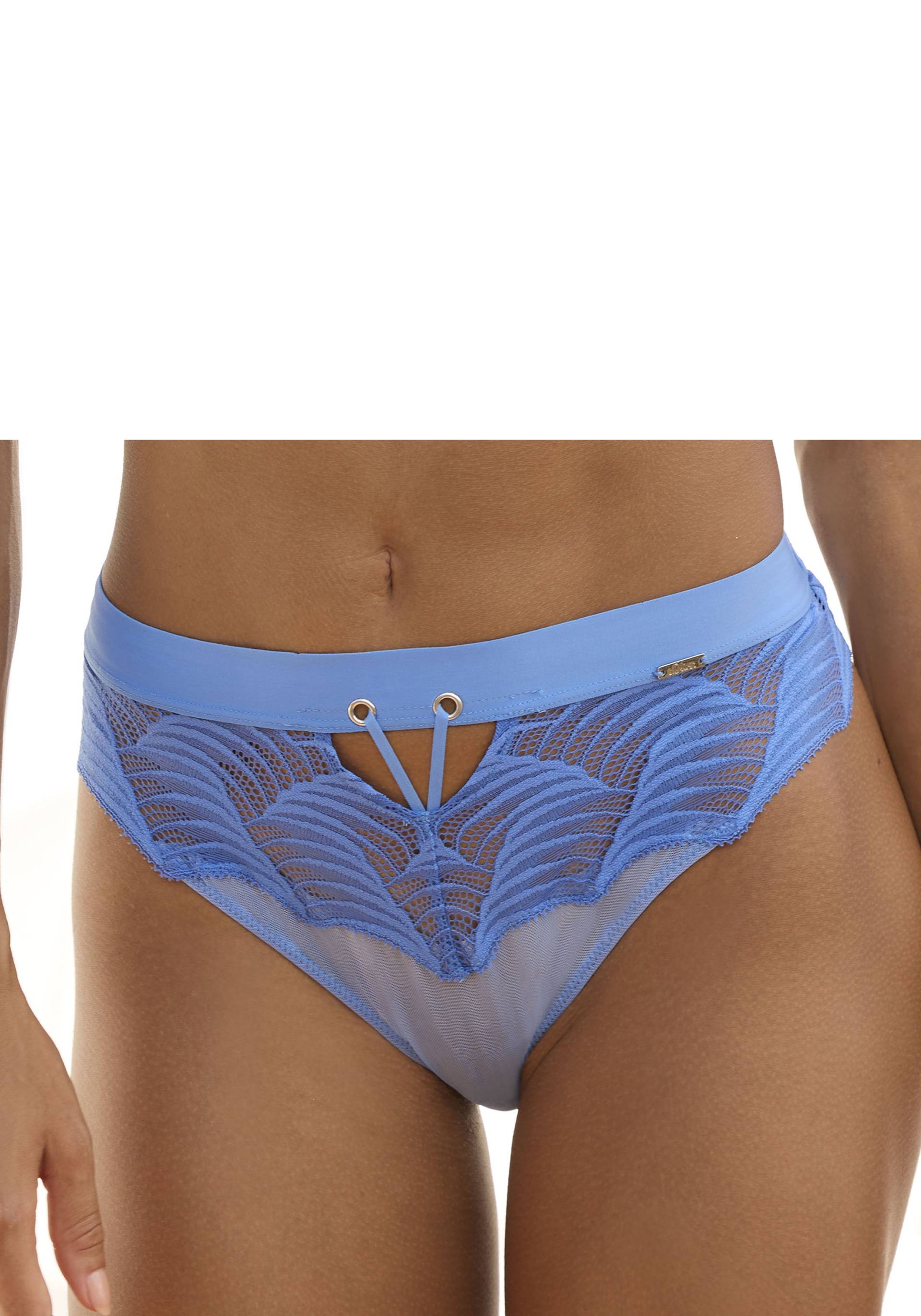LASCANA String »Marla«, aus Spitze mit modischer Bänder-Optik LASCANA String »Marla«, aus Spitze mit modischer Bänder-Optik von Lascana