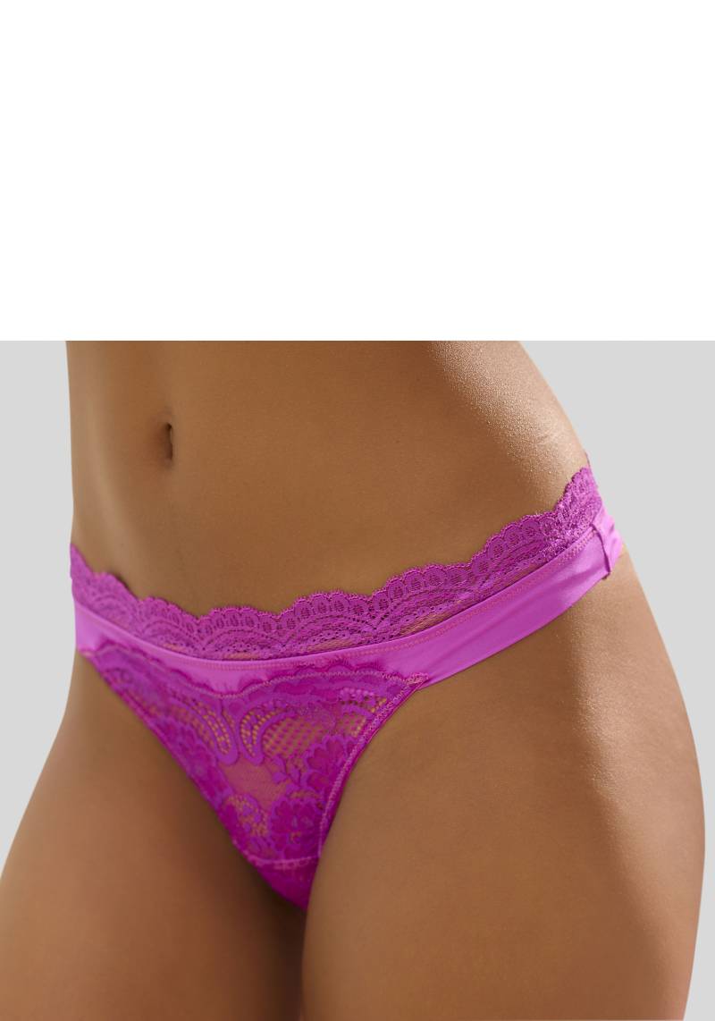 LASCANA String »Valentina«, aus dezent transparenter Spitze von Lascana