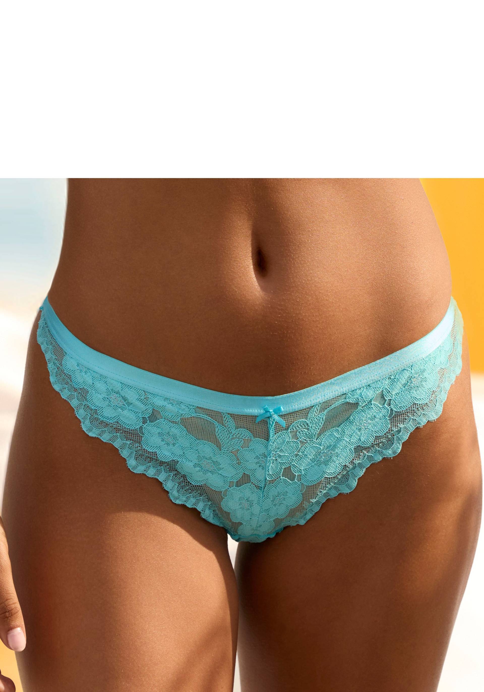 LASCANA String, aus zarter, elastischer Jacquardspitze LASCANA String, aus zarter, elastischer Jacquardspitze von Lascana