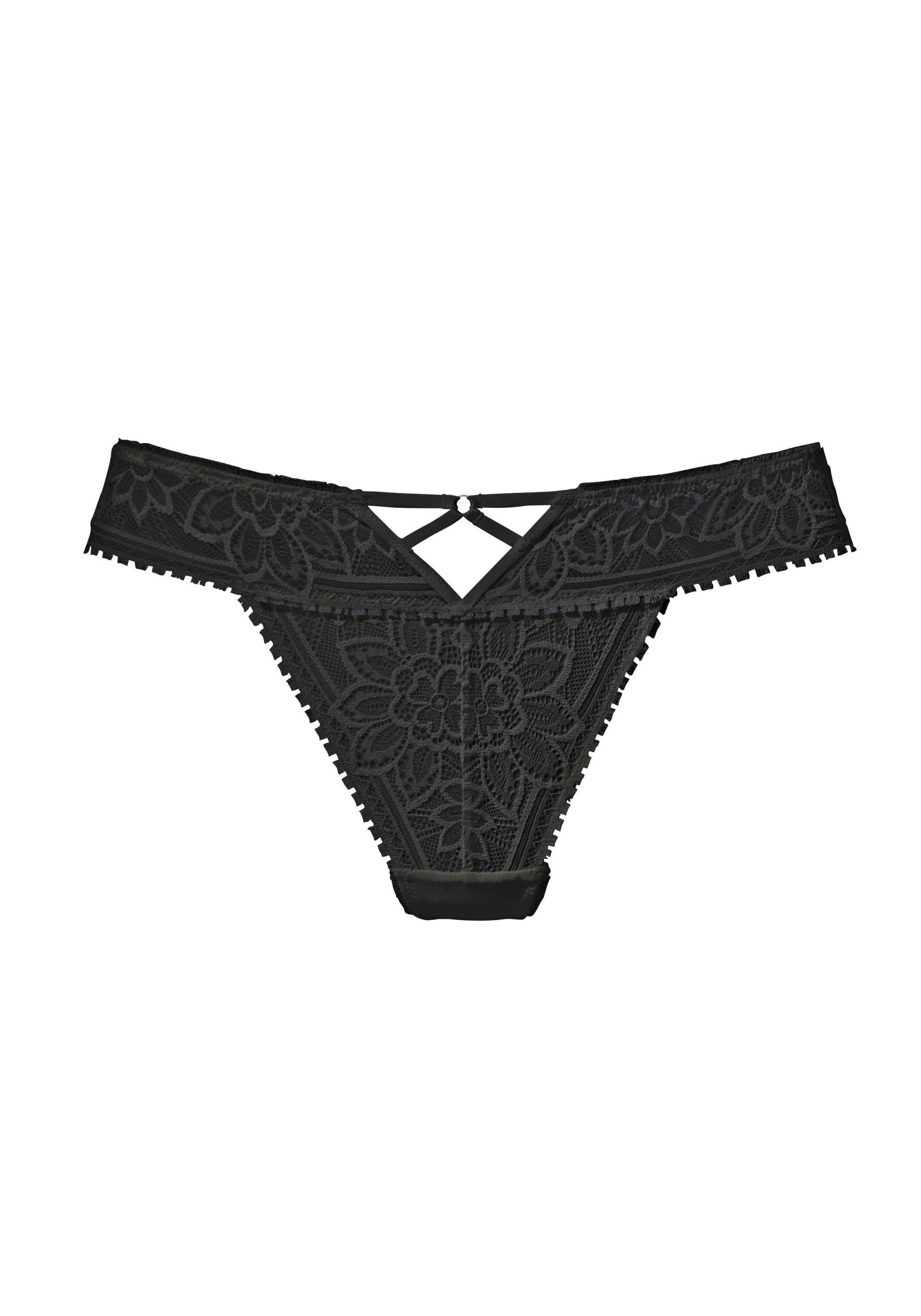 LASCANA String, mit edlem Cut-Out aus floraler Jacquardspitze LASCANA String, mit edlem Cut-Out aus floraler Jacquardspitze von Lascana