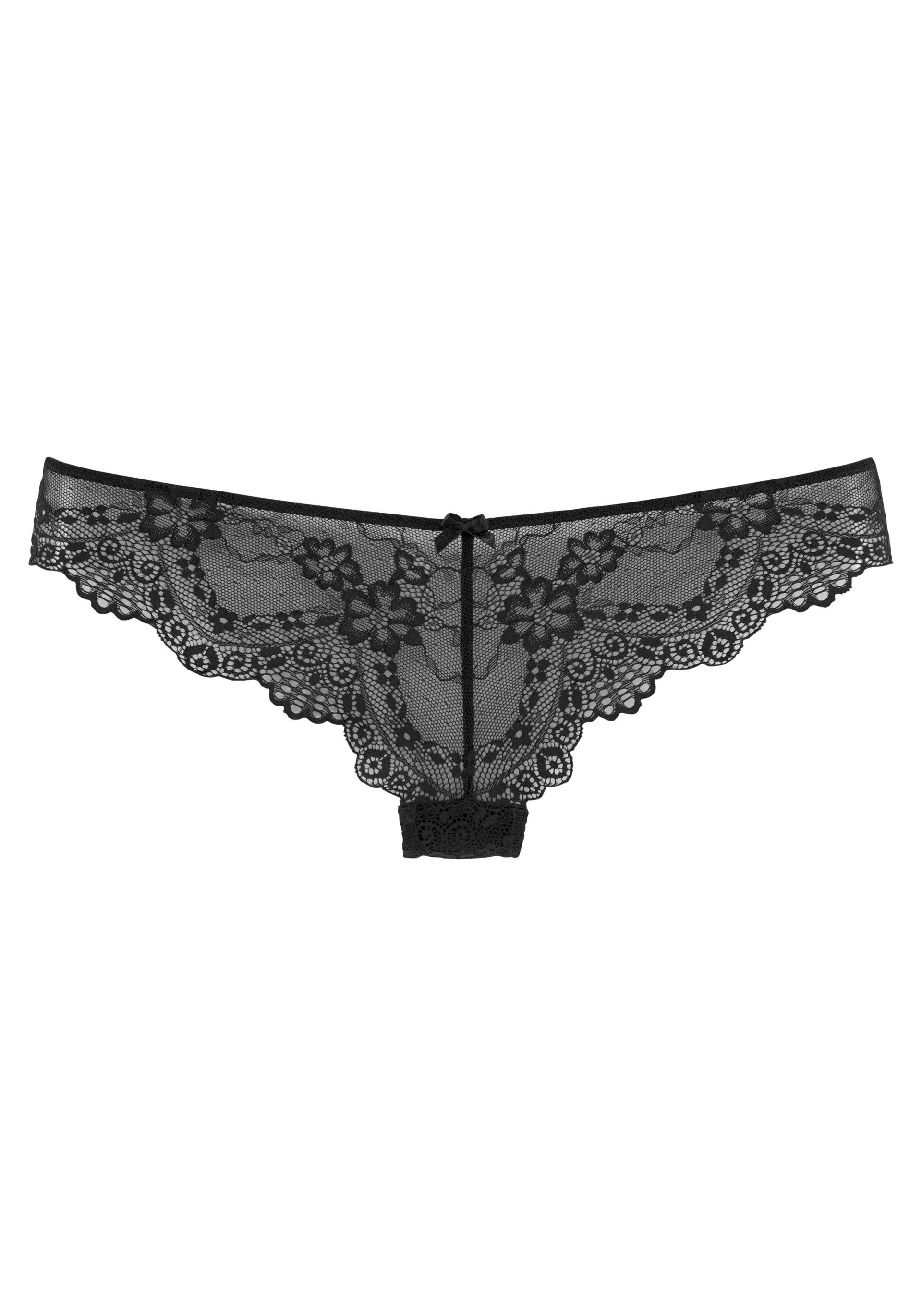 LASCANA String »Melissa«, rundherum aus dezent transparenter Spitze LASCANA String »Melissa«, rundherum aus dezent transparenter Spitze von Lascana
