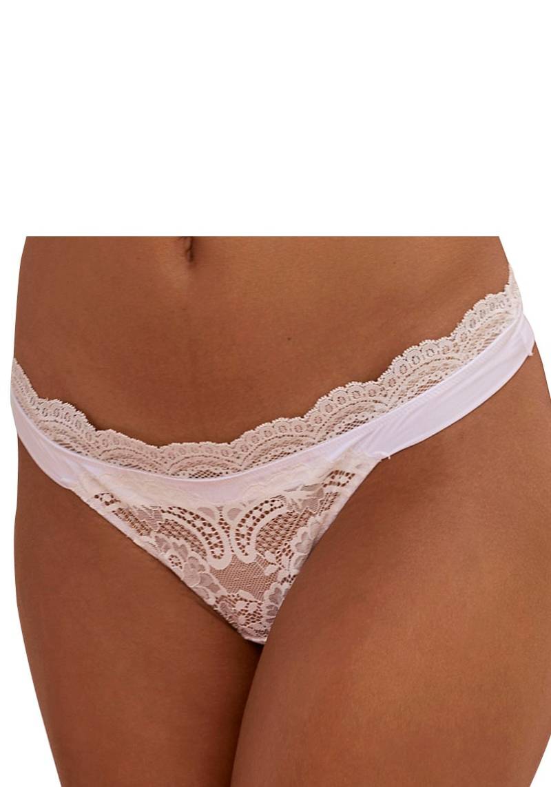 LASCANA String »Valentina«, aus dezent transparenter Spitze von Lascana