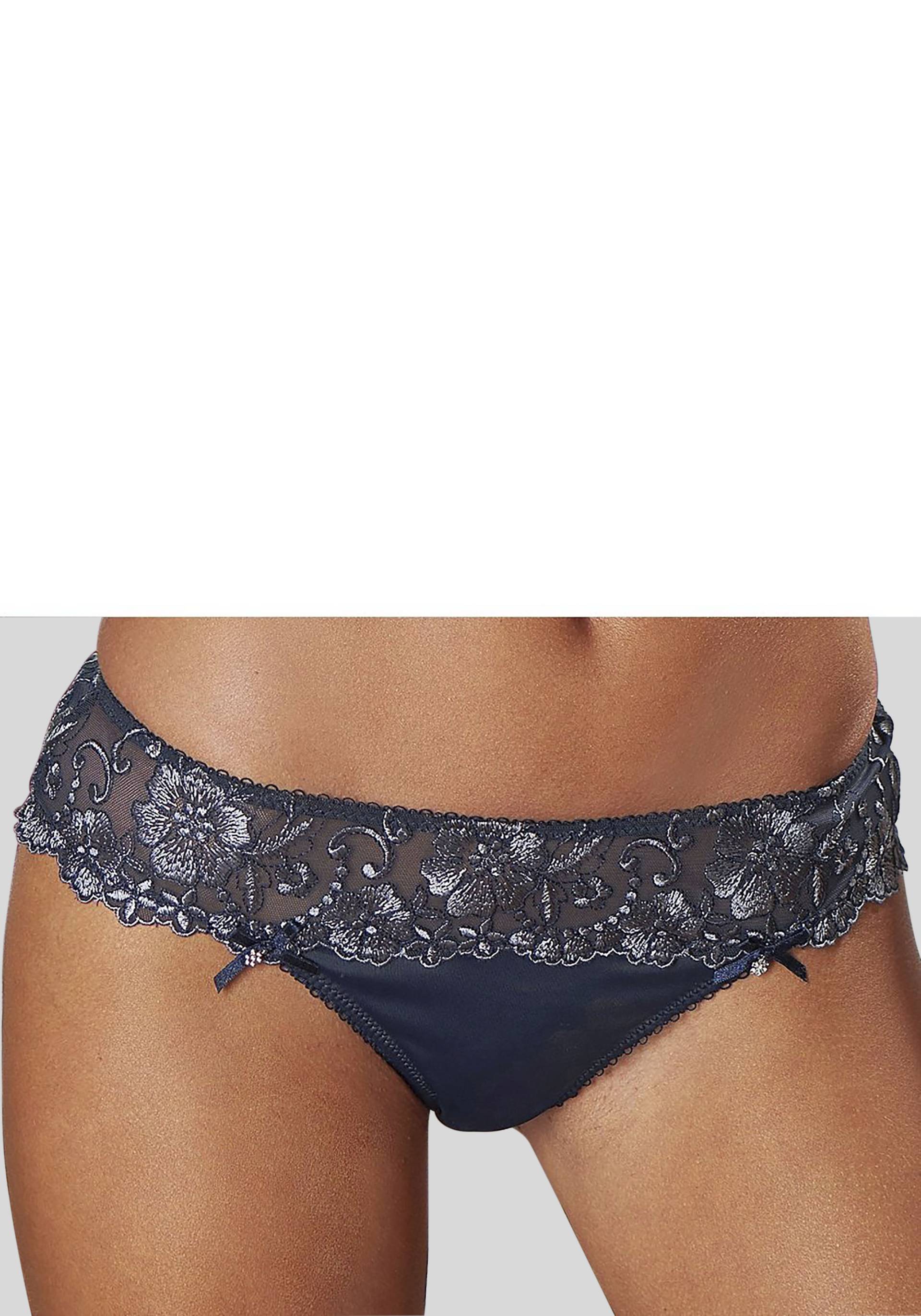 LASCANA String »Wanda Dessous«, mit Stickerei Spitze in blumiger Optik LASCANA String »Wanda Dessous«, mit Stickerei Spitze in blumiger Optik von Lascana