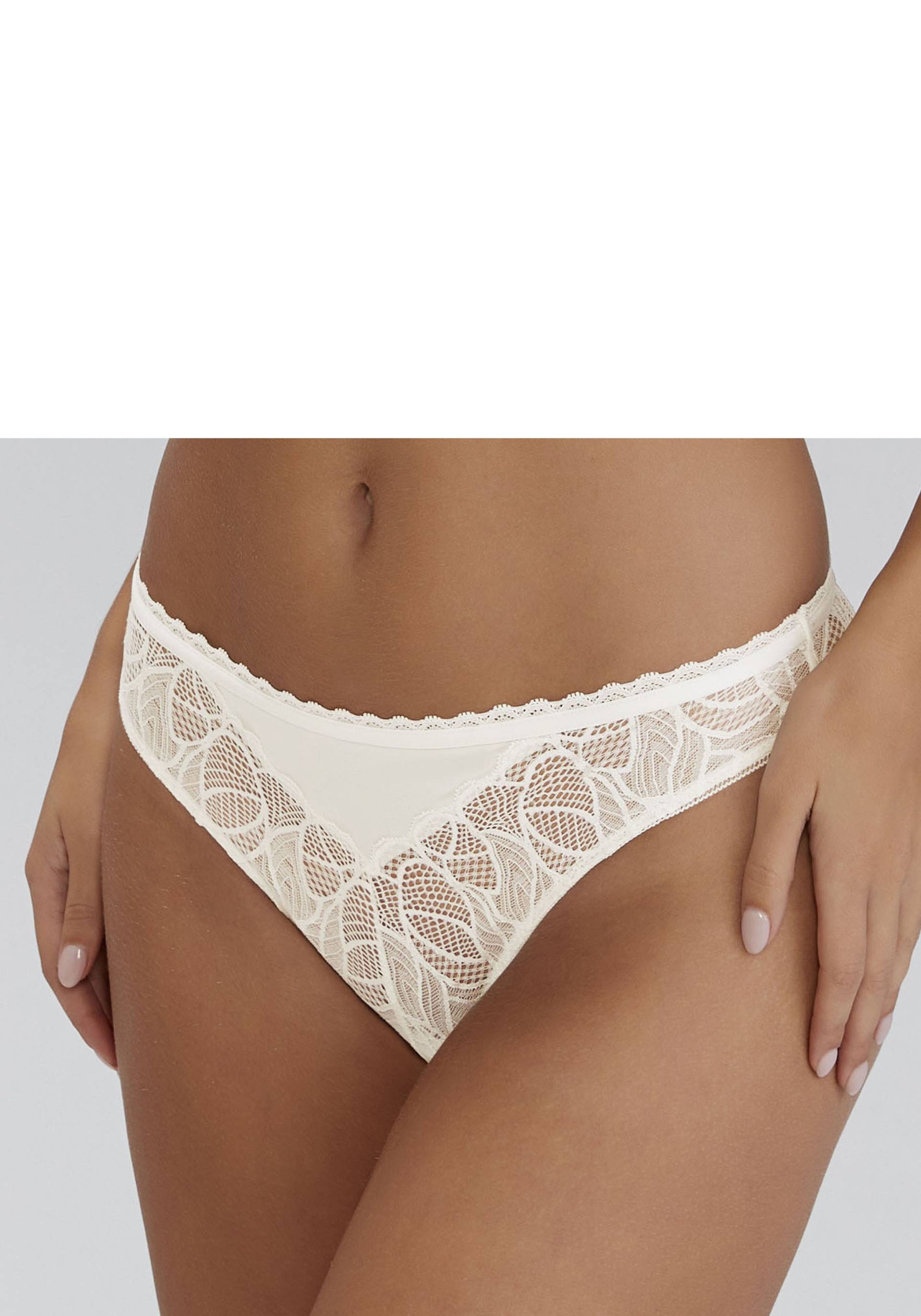 LASCANA Stringpanty, aus dezent transparenter Spitze von Lascana