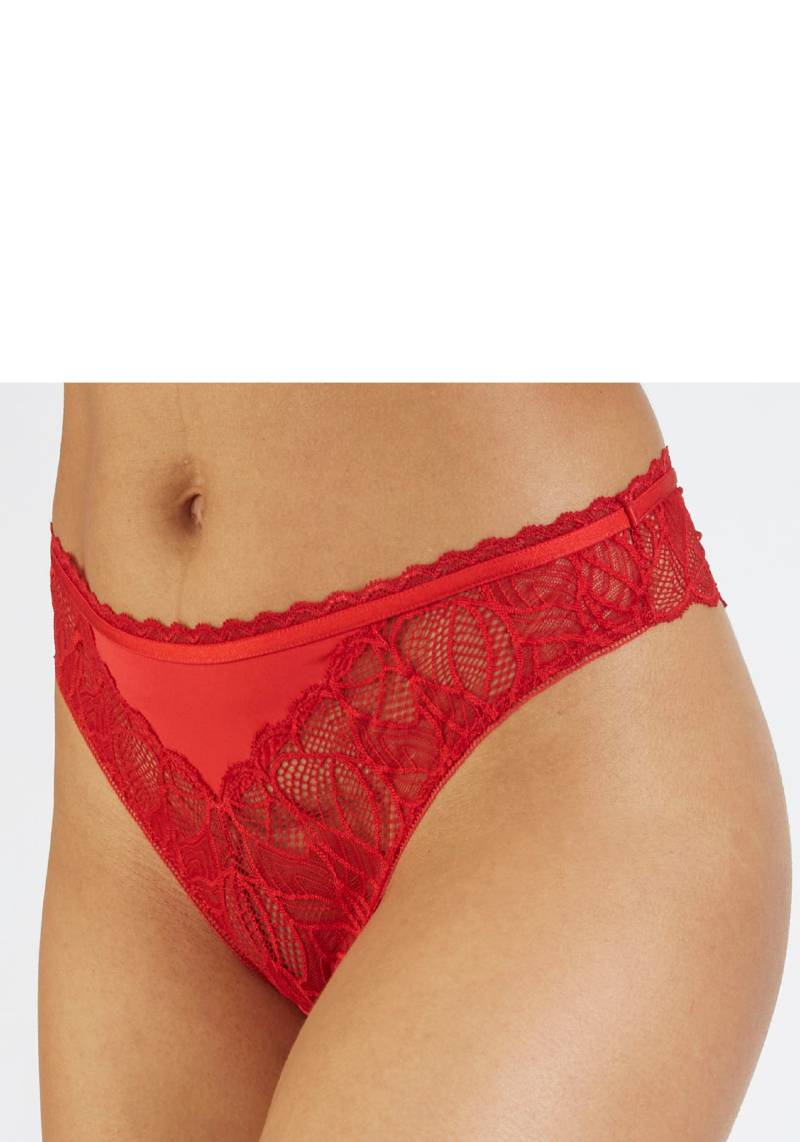 LASCANA Stringpanty, aus dezent transparenter Spitze von Lascana