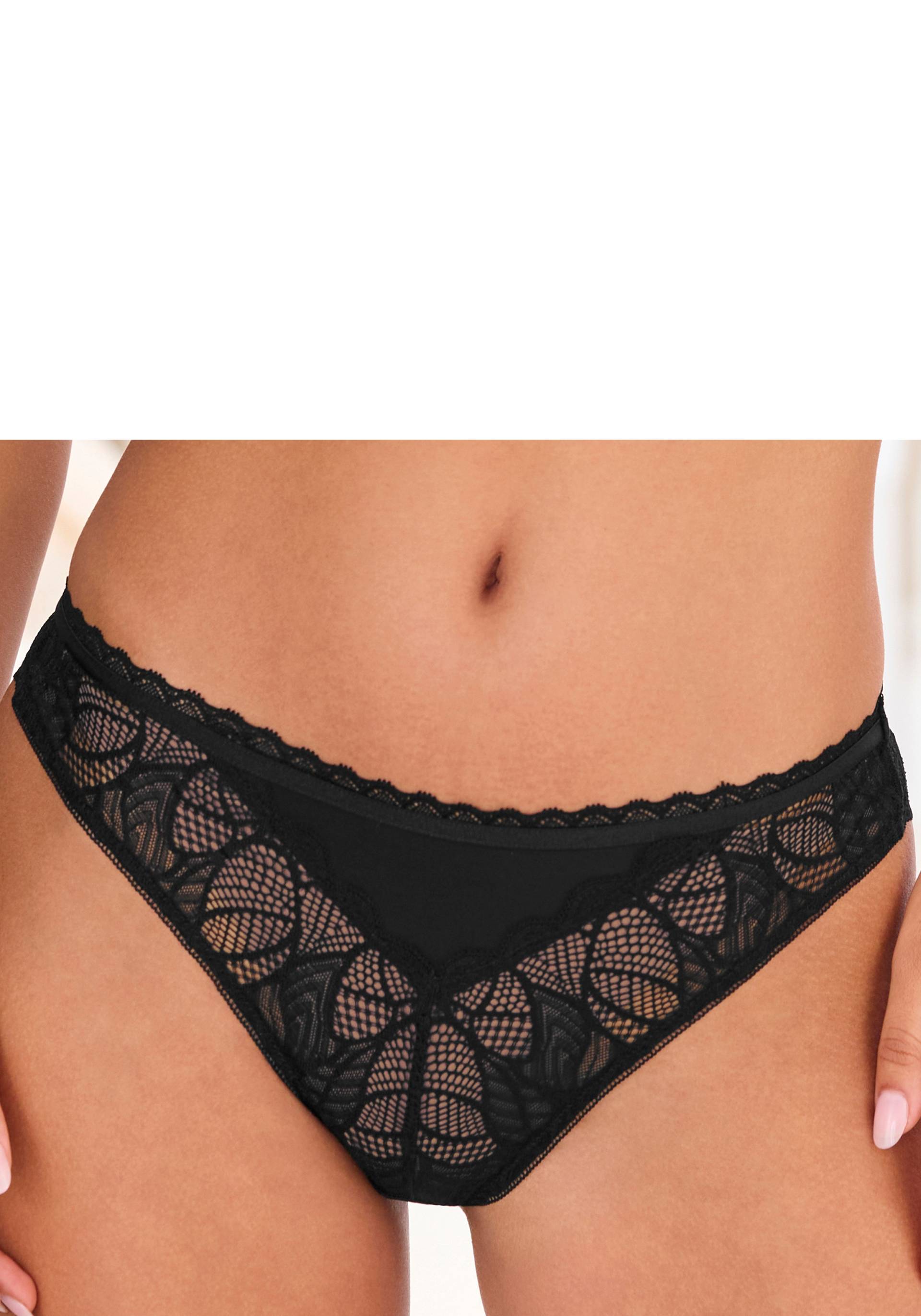 LASCANA Stringpanty »Alicia«, aus dezent transparenter Spitze von Lascana