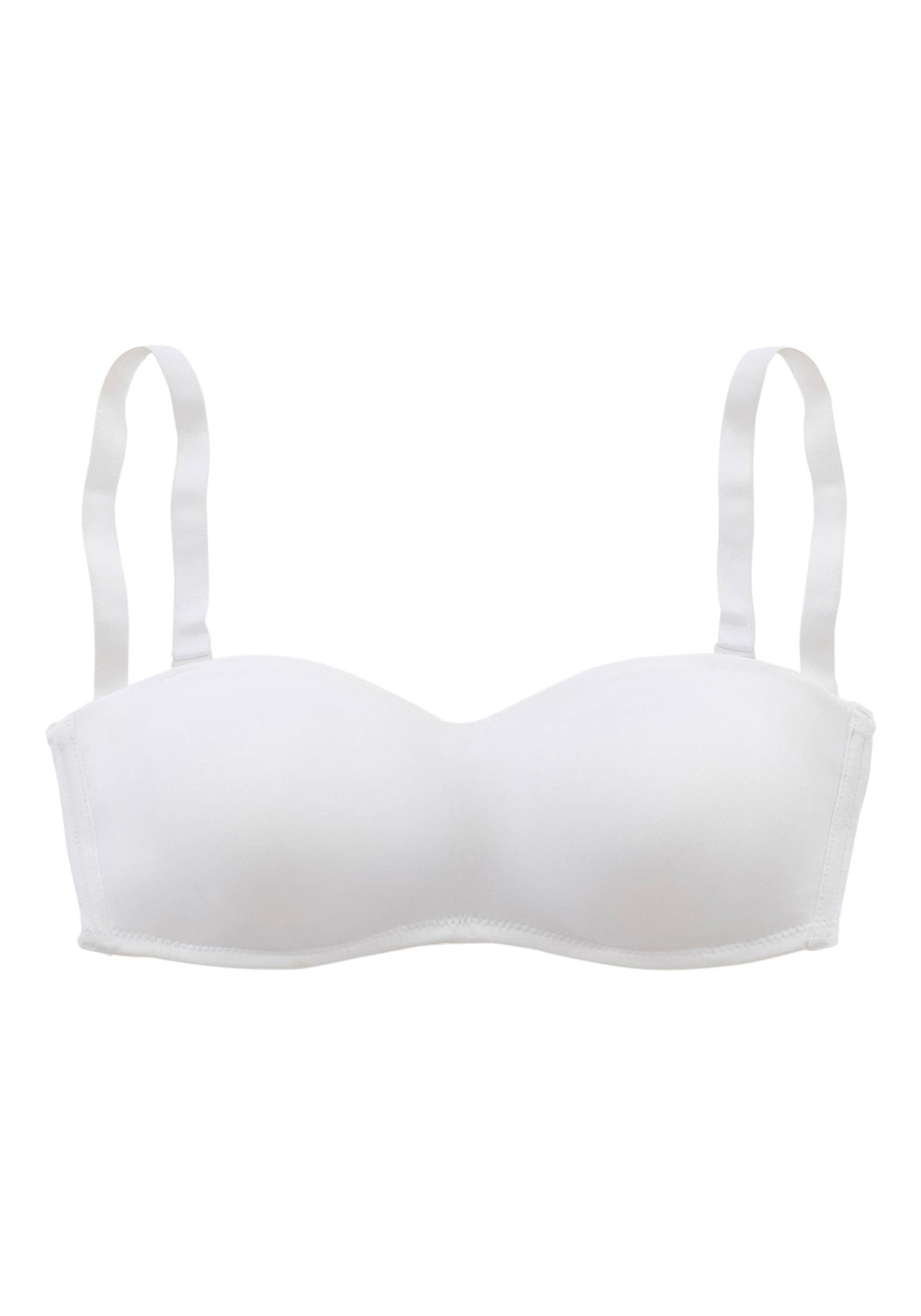 LASCANA T-Shirt-BH, ohne Schale mit abnehmbaren Trägern, Basic Dessous LASCANA T-Shirt-BH, ohne Schale mit abnehmbaren Trägern, Basic Dessous von Lascana