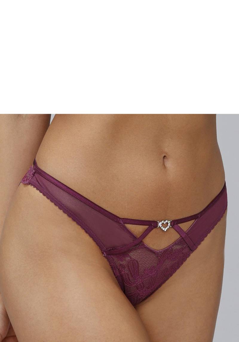 LASCANA String »Dalia«, mit feinen Strasssteinchen und Spitze von Lascana