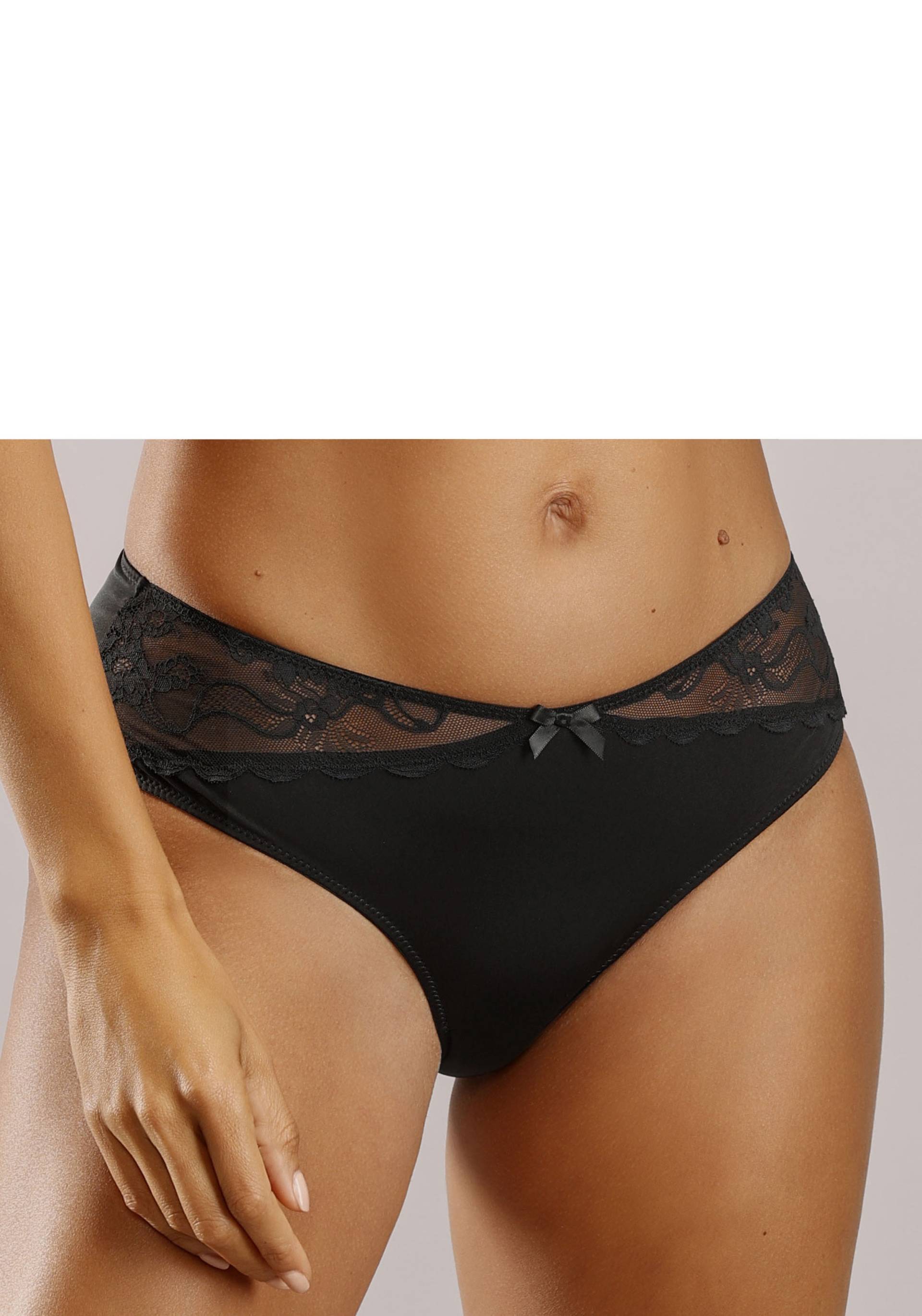 LASCANA Tanga »Vittoria«, mit Spitzeneinsätzen LASCANA Tanga »Vittoria«, mit Spitzeneinsätzen von Lascana