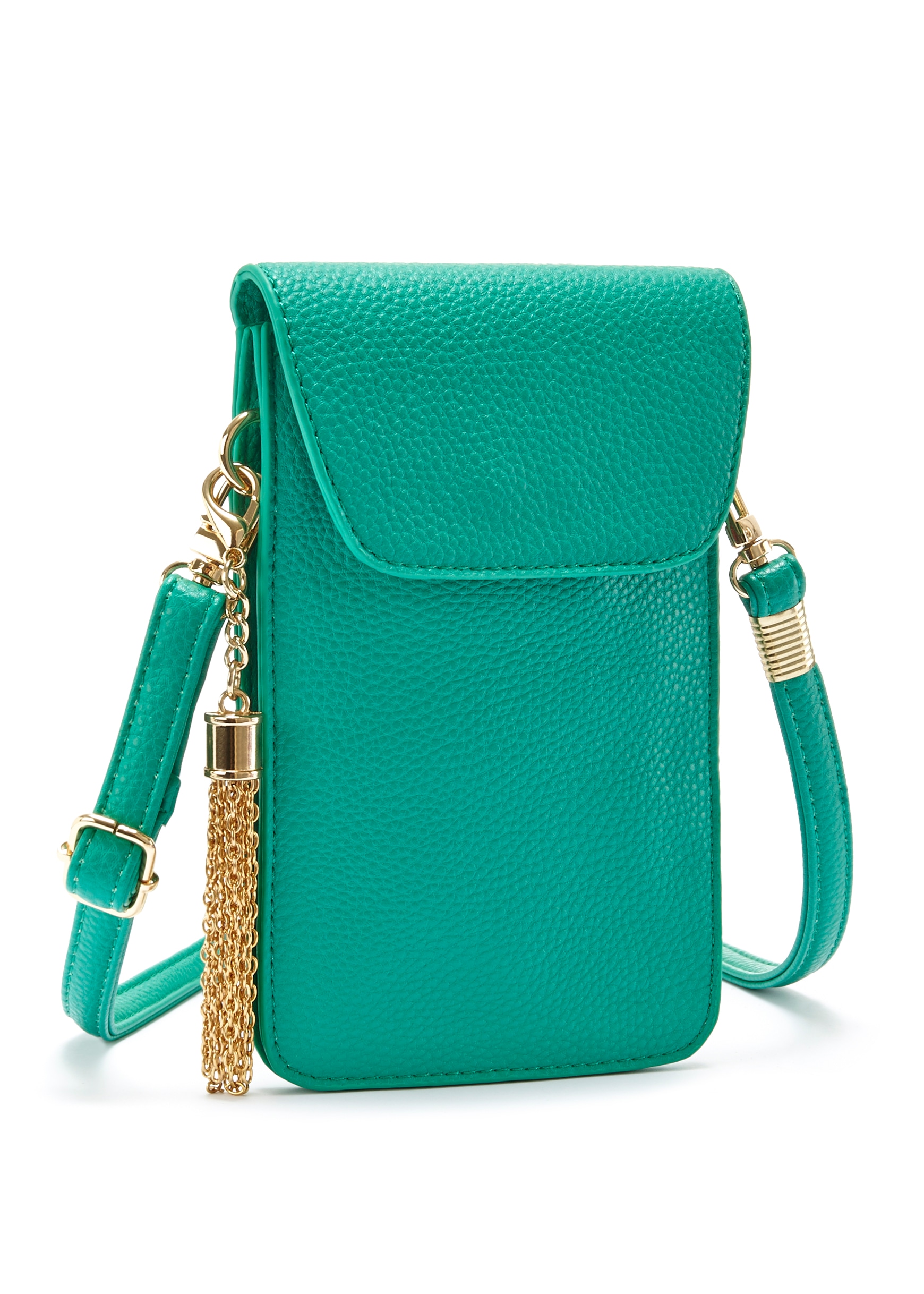 LASCANA Umhängetasche »Handytasche«, mit Sichtfenster, Minibag, Crossbody Bag, VEGAN LASCANA Umhängetasche »Handytasche«, mit Sichtfenster, Minibag, Crossbody Bag, VEGAN von Lascana