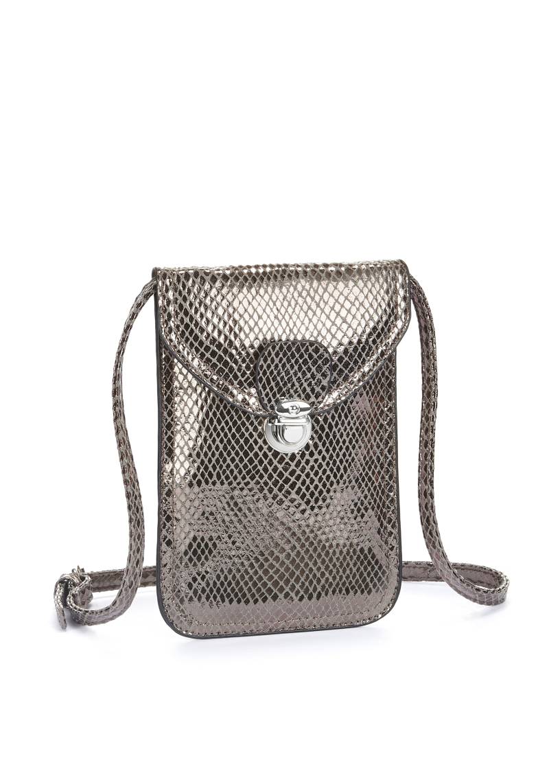 LASCANA Umhängetasche, im coolen Metallic Look, Minibag, Handytasche, Crossbody Bag VEGAN LASCANA Umhängetasche, im coolen Metallic Look, Minibag, Handytasche, Crossbody Bag VEGAN von Lascana