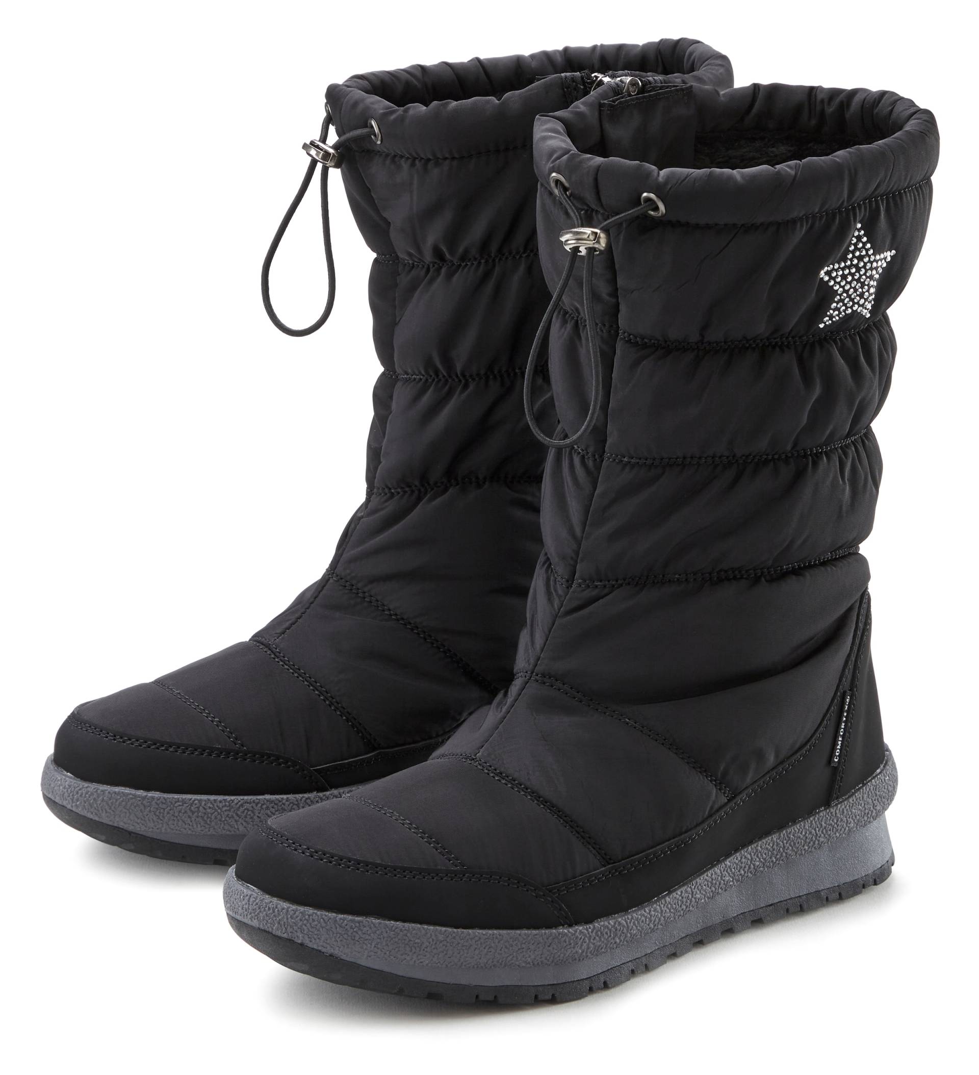 LASCANA Winterstiefel, Stiefelette, Winterboots mit Warmfutter, wasserabweisend von Lascana