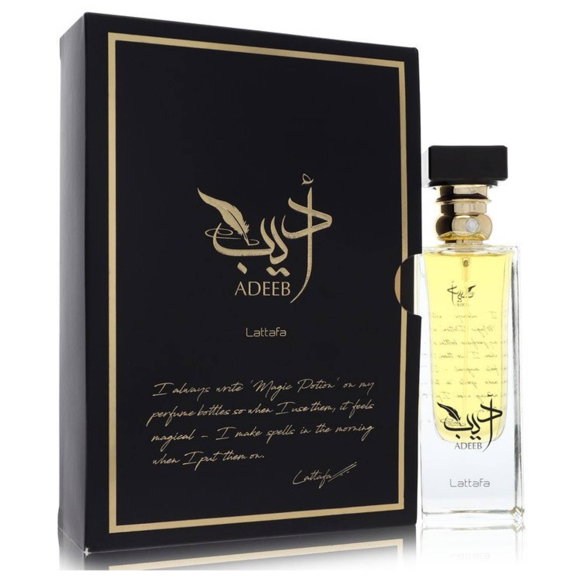 Lattafa Adeeb Eau De Parfum Spray (Unisex) 80 ml von Lattafa