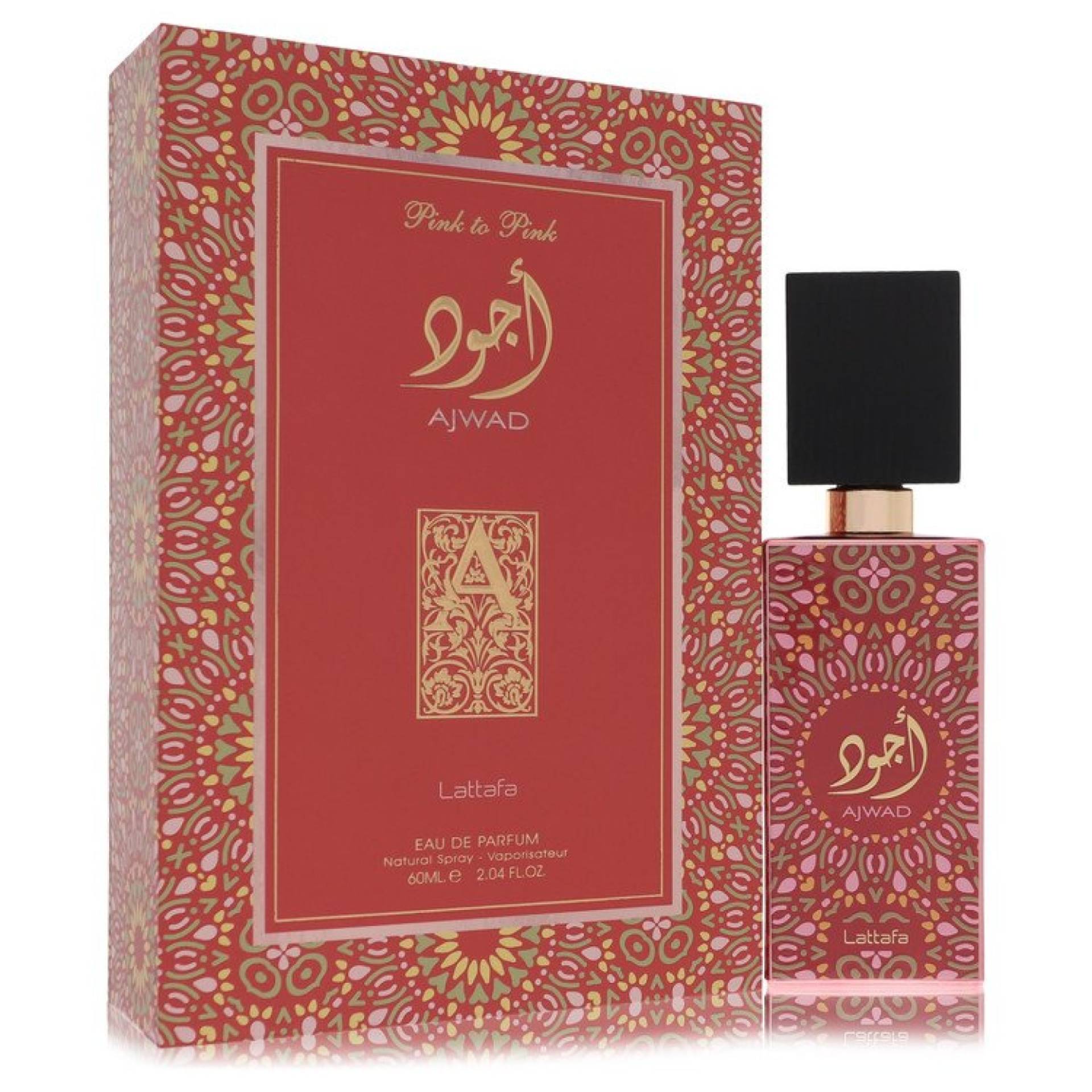 Lattafa Ajwad Pink to Pink Eau De Parfum Spray (Unisex) 60 ml von Lattafa