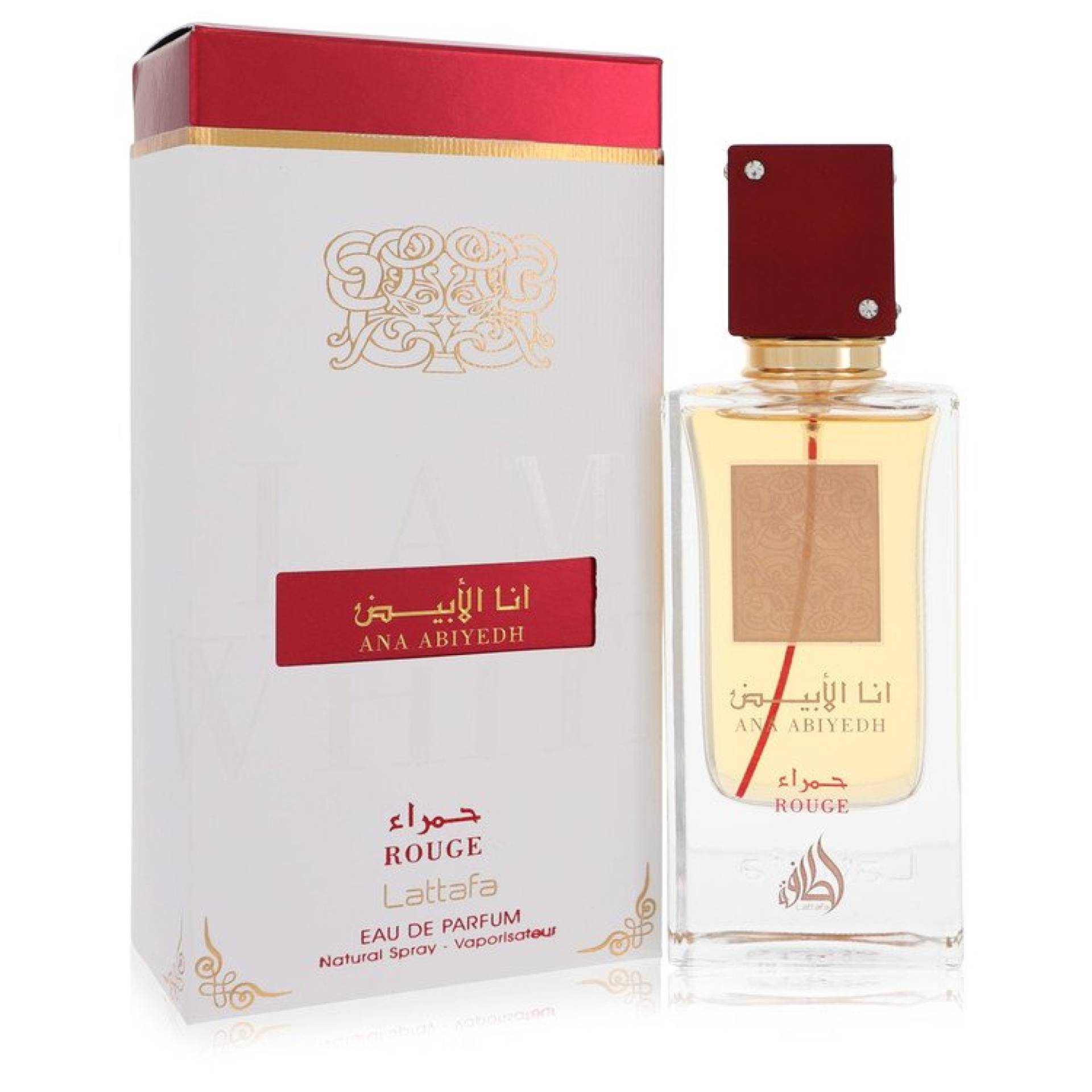 Lattafa Ana Abiyedh I Am White Rouge Eau De Parfum Spray (Unisex) 59 ml von Lattafa