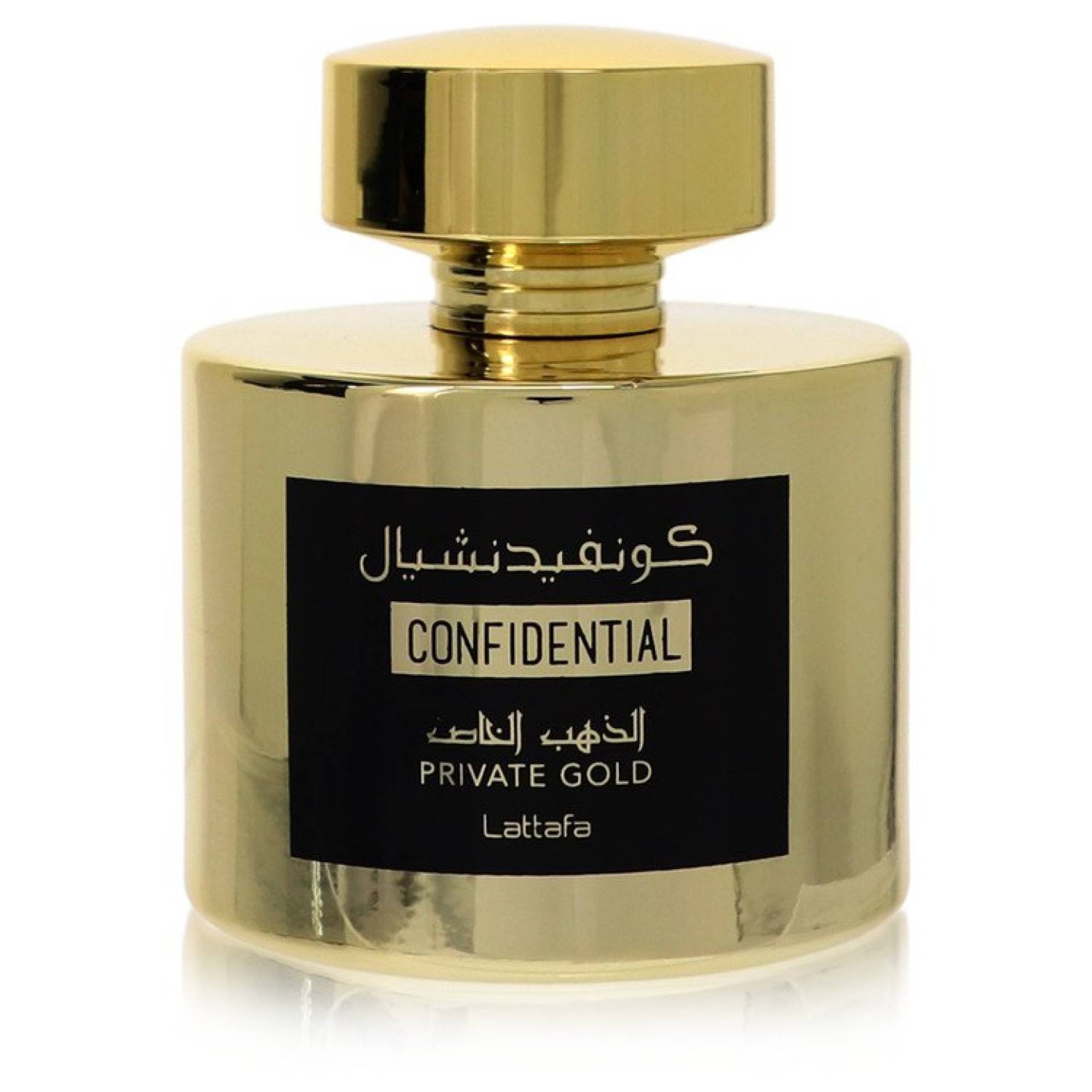 Lattafa Confidential Private Gold Eau De Parfum Spray (Unisex Unboxed) 100 ml von Lattafa