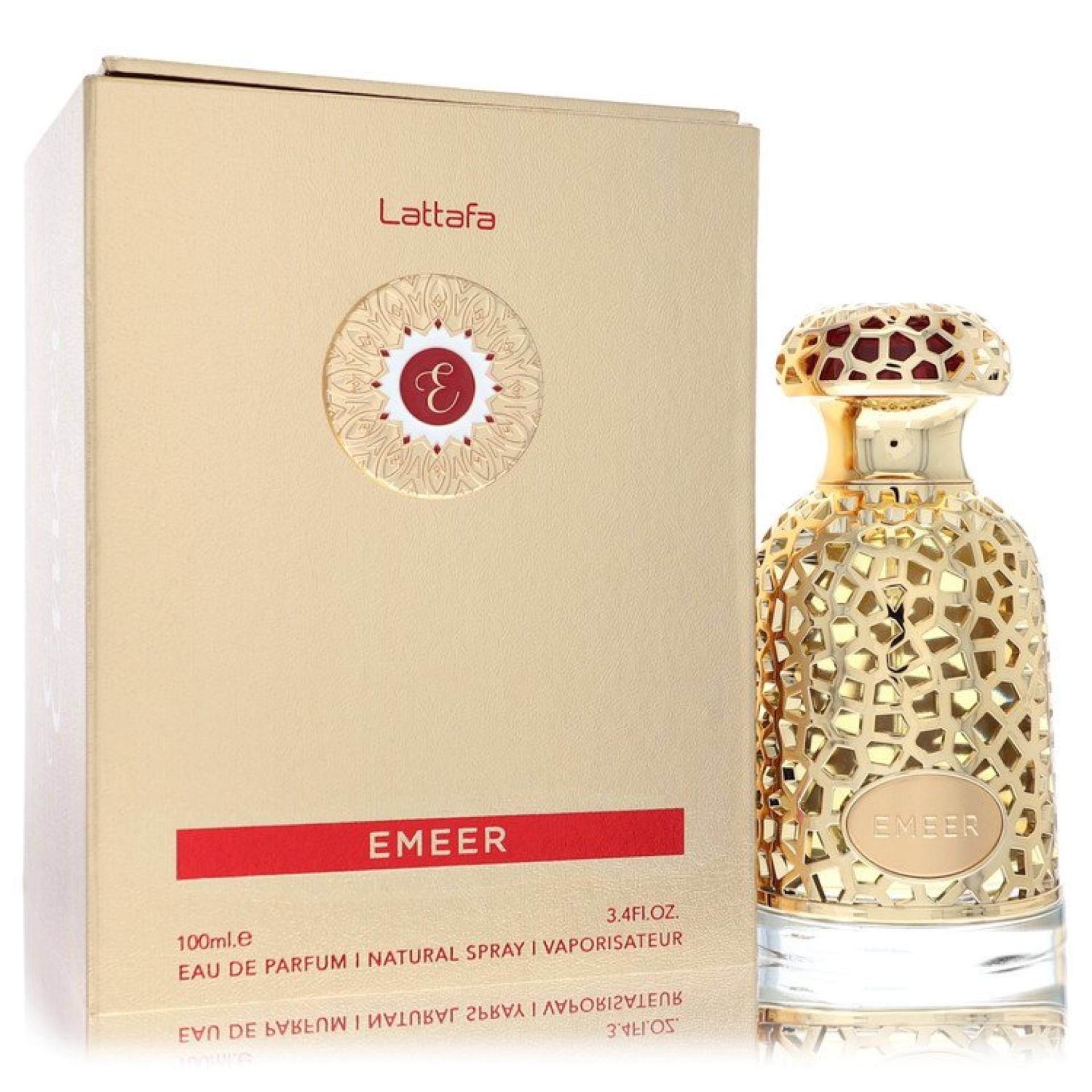 Lattafa Emeer Eau De Parfum Spray (Unisex Unboxed) 101 ml von Lattafa