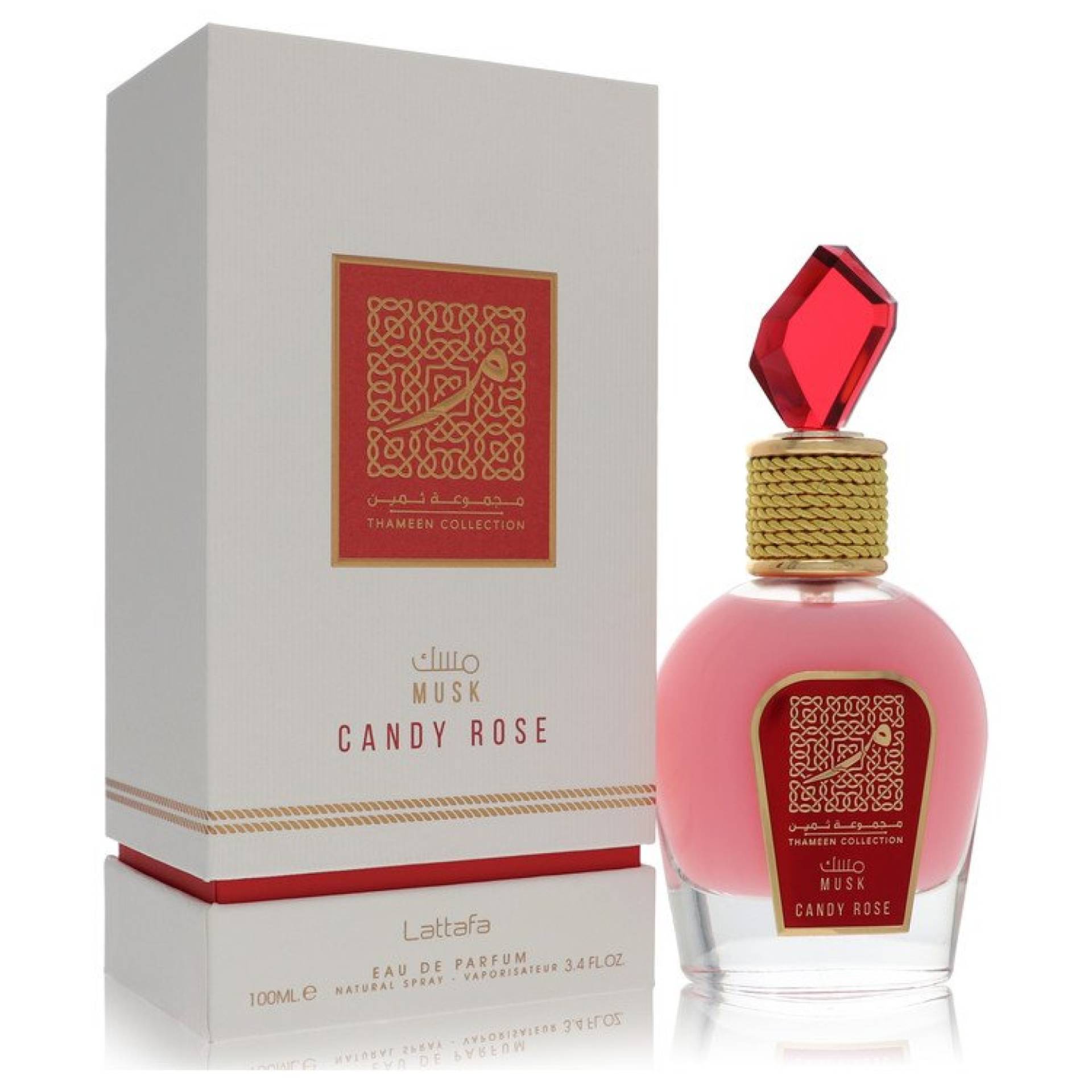 Lattafa Musk Candy Rose Eau De Parfum Spray (Unisex) 101 ml von Lattafa