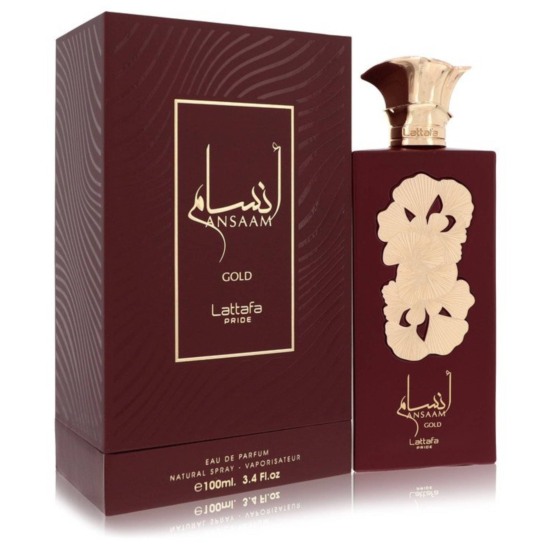 Lattafa Pride Ansaam Gold Eau De Parfum Spray (Unisex) 101 ml von Lattafa