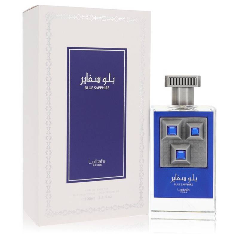 Lattafa Pride Blue Sapphire Eau De Parfum Spray (Unisex) 101 ml von Lattafa