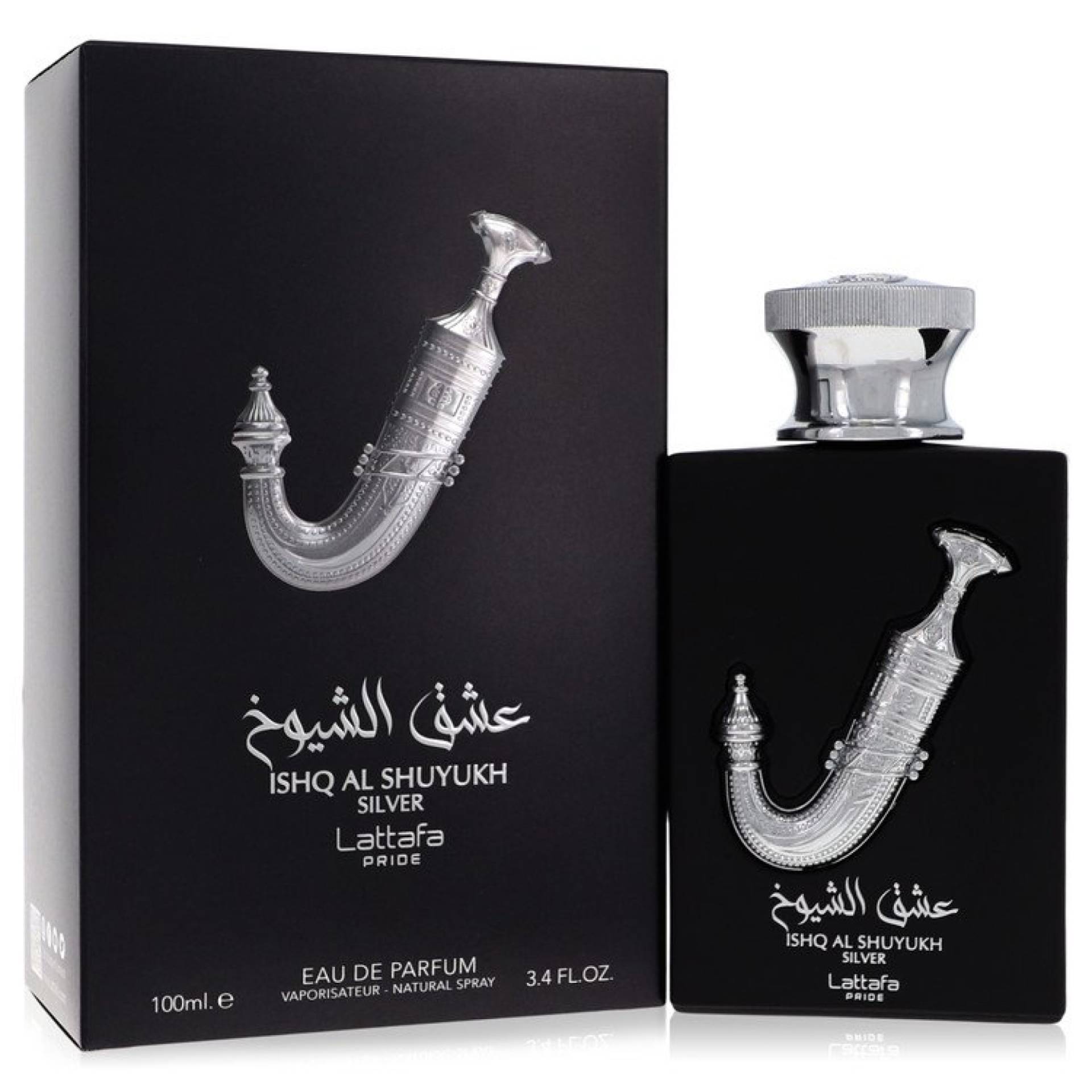 Lattafa Pride Ishq Al Shuyukh Silver Eau De Parfum Spray (Unisex) 101 ml von Lattafa