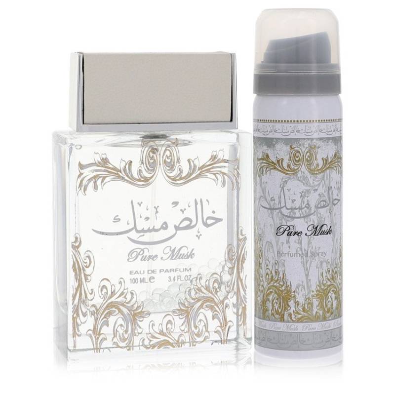 Lattafa Pure Khalis Musk Eau De Parfum Spray Plus 1.7 Deodorant (Unboxed) 100 ml von Lattafa