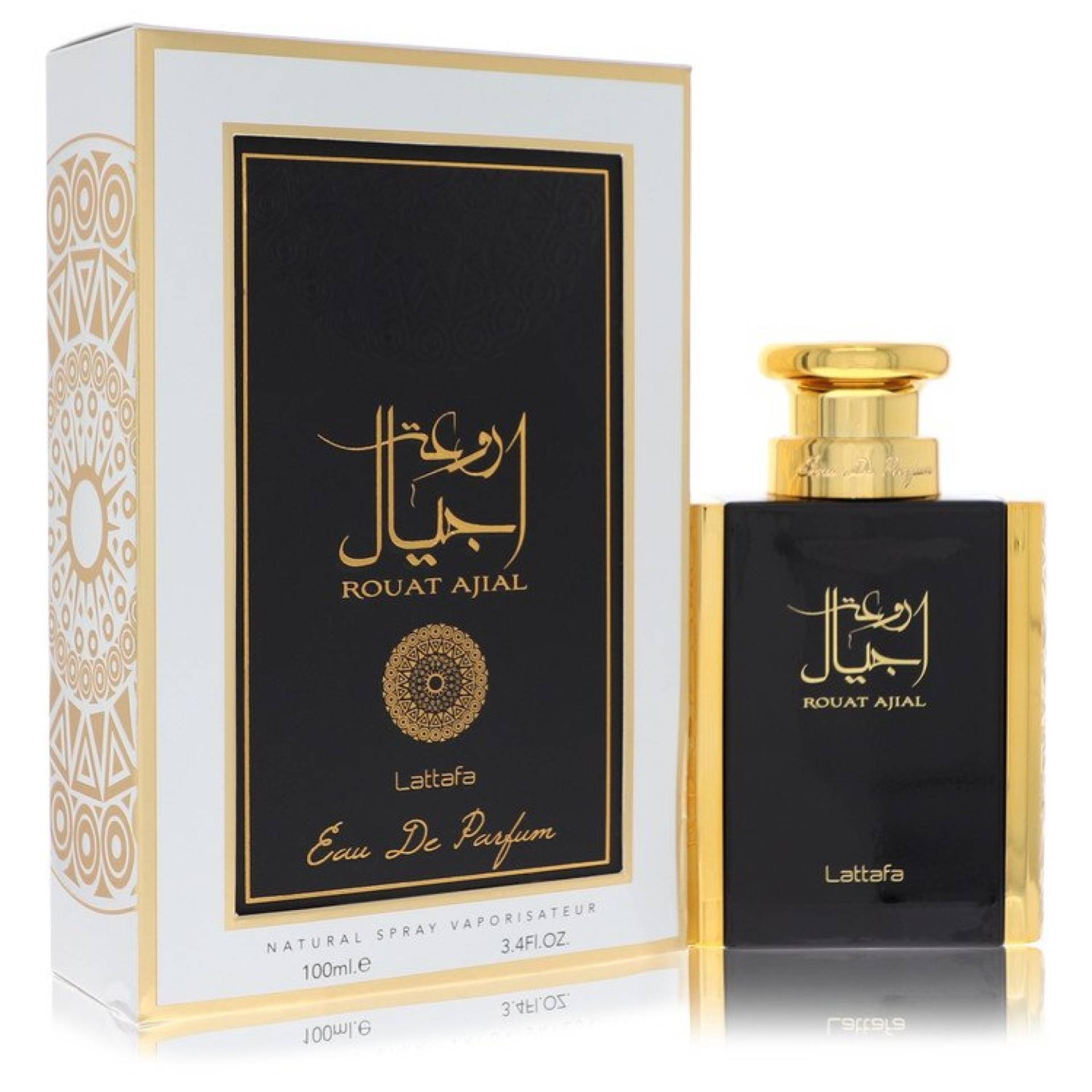 Lattafa Rouat Ajial Eau De Parfum Spray (Unisex) 101 ml von Lattafa